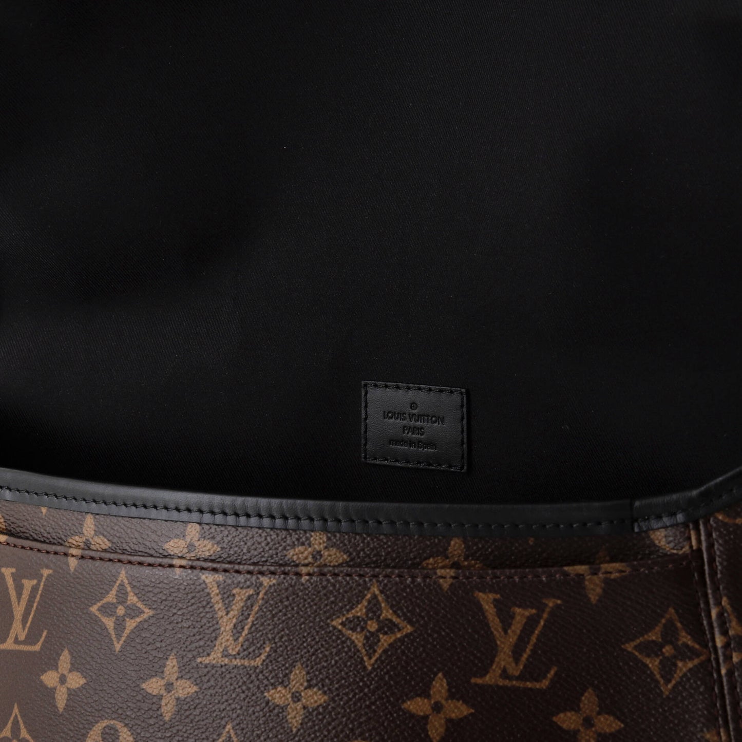 Louis Vuitton Magnetic Messenger Bag Macassar Monogram Canvas