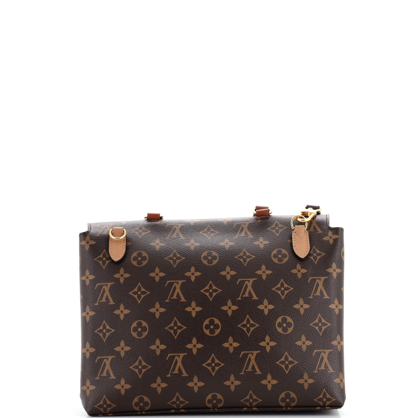 Louis Vuitton Marignan Handbag Monogram Canvas with Leather