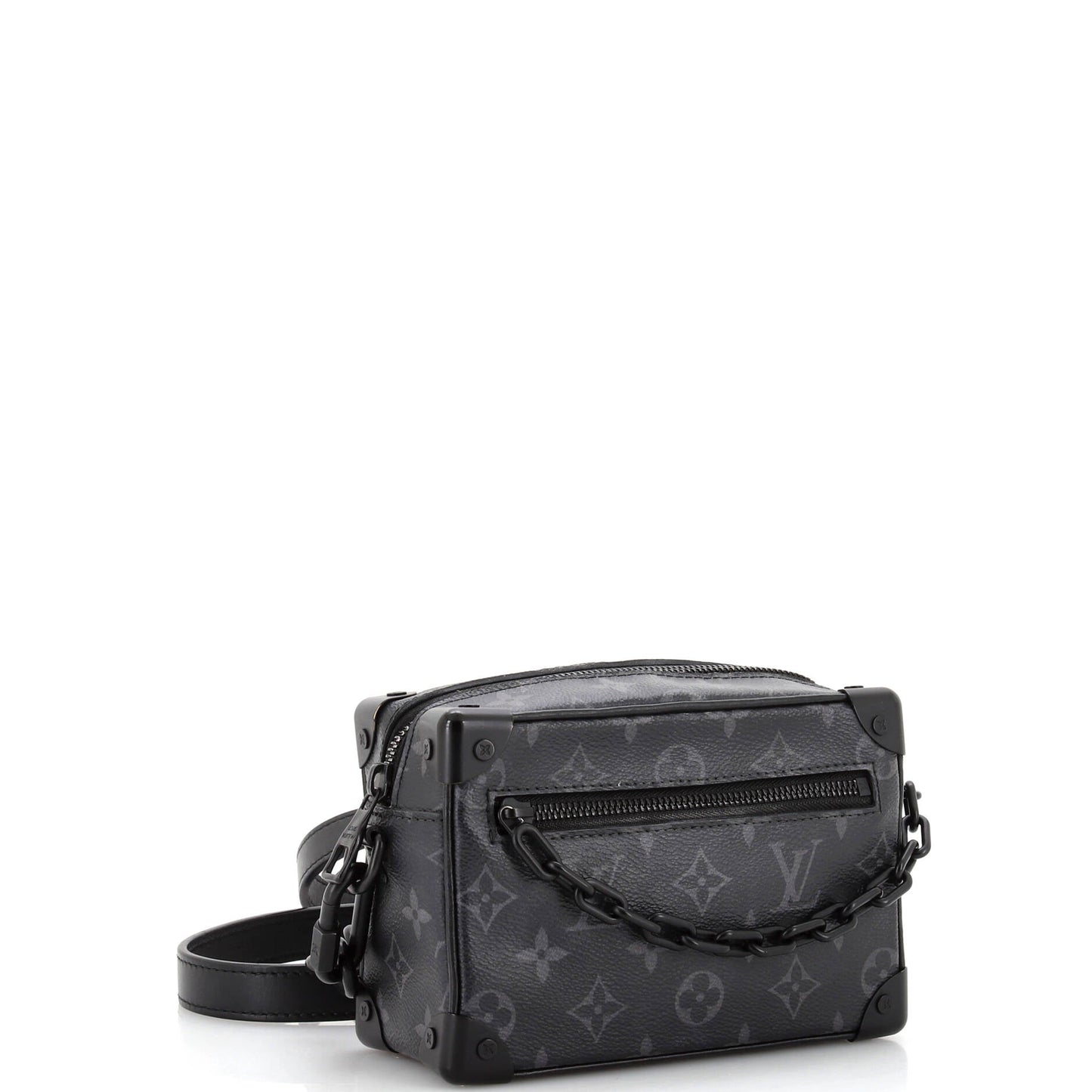 Louis Vuitton Soft Trunk Bag Monogram Eclipse Canvas Mini