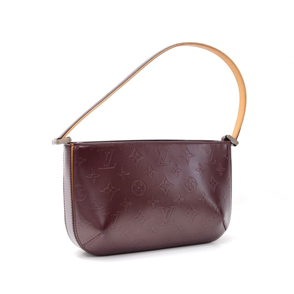 Louis Vuitto Fowler Monogram Mat Leather Handbag
