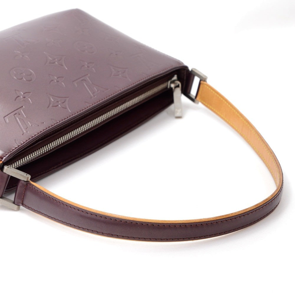 Louis Vuitto Fowler Monogram Mat Leather Handbag