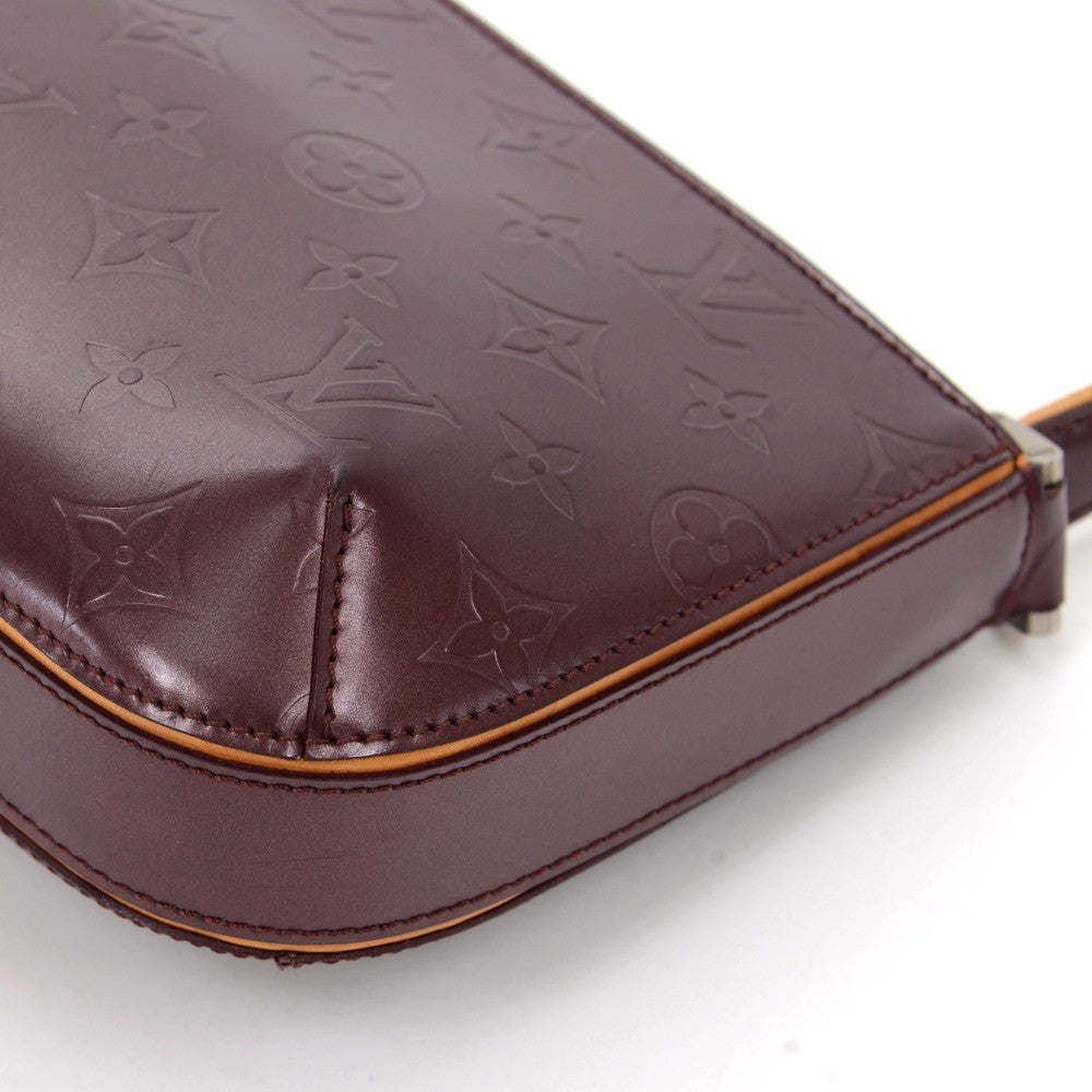 Louis Vuitto Fowler Monogram Mat Leather Handbag