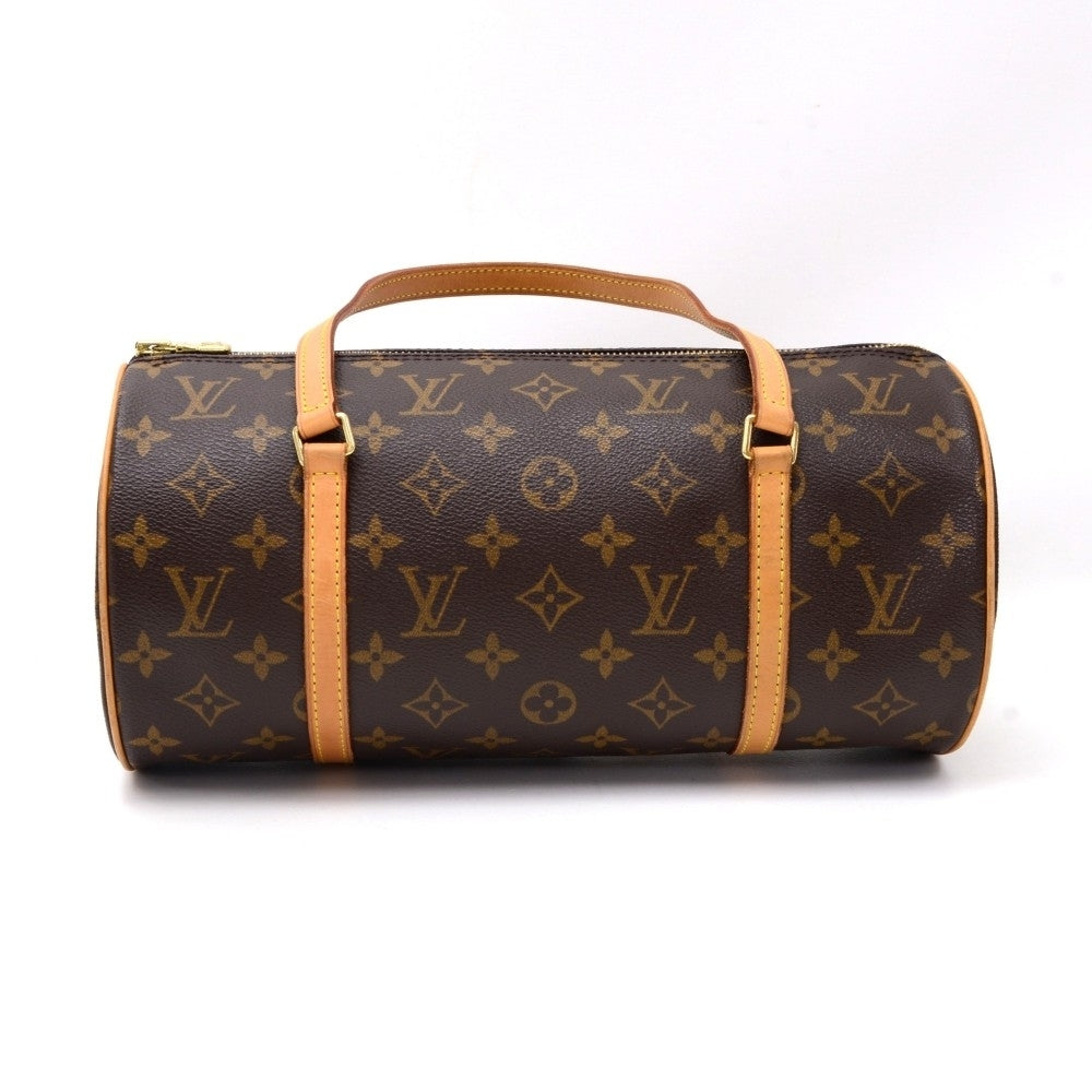 Louis Vuitto Papillon 30 Monogram Canvas Handbag with Pouch