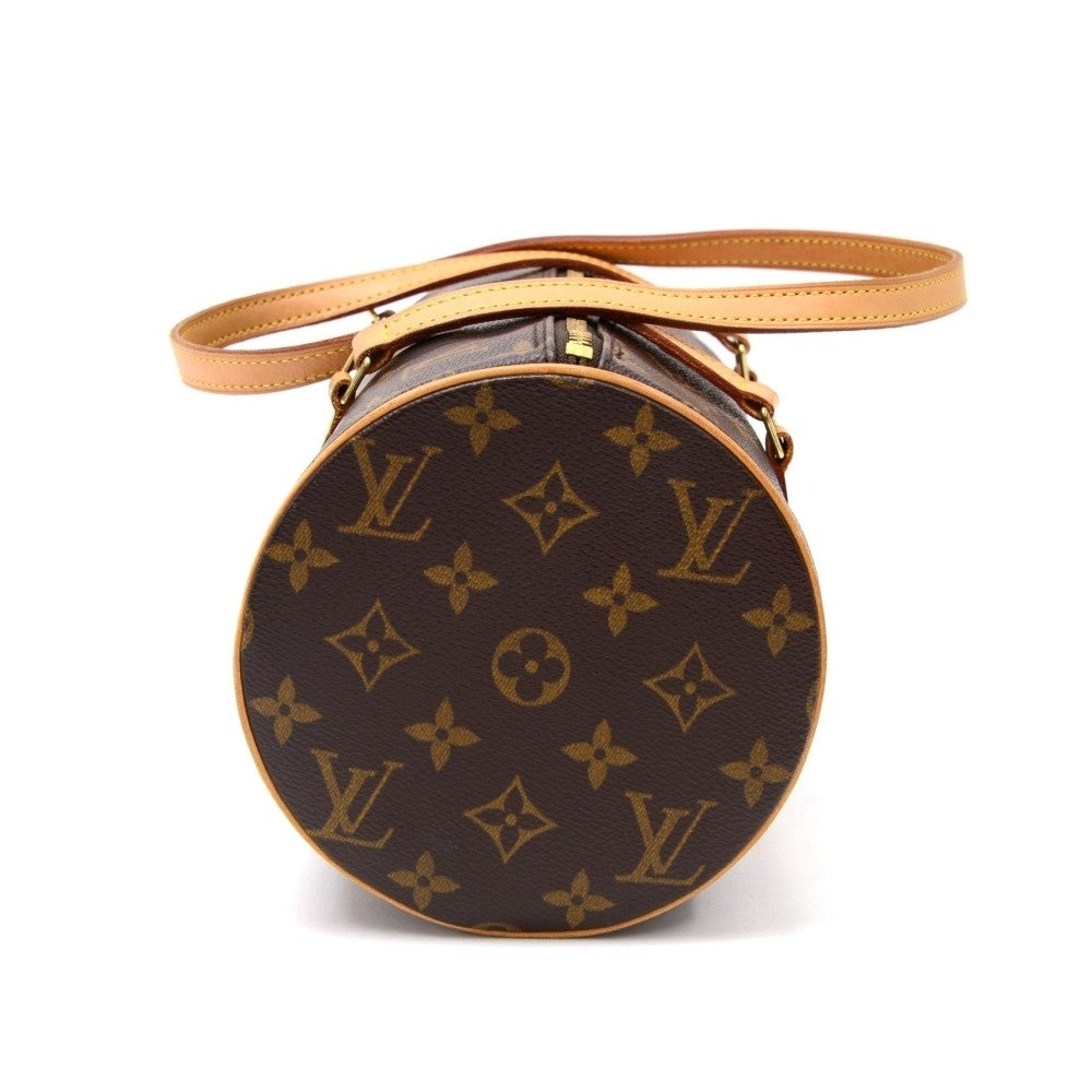 Louis Vuitto Papillon 30 Monogram Canvas Handbag with Pouch