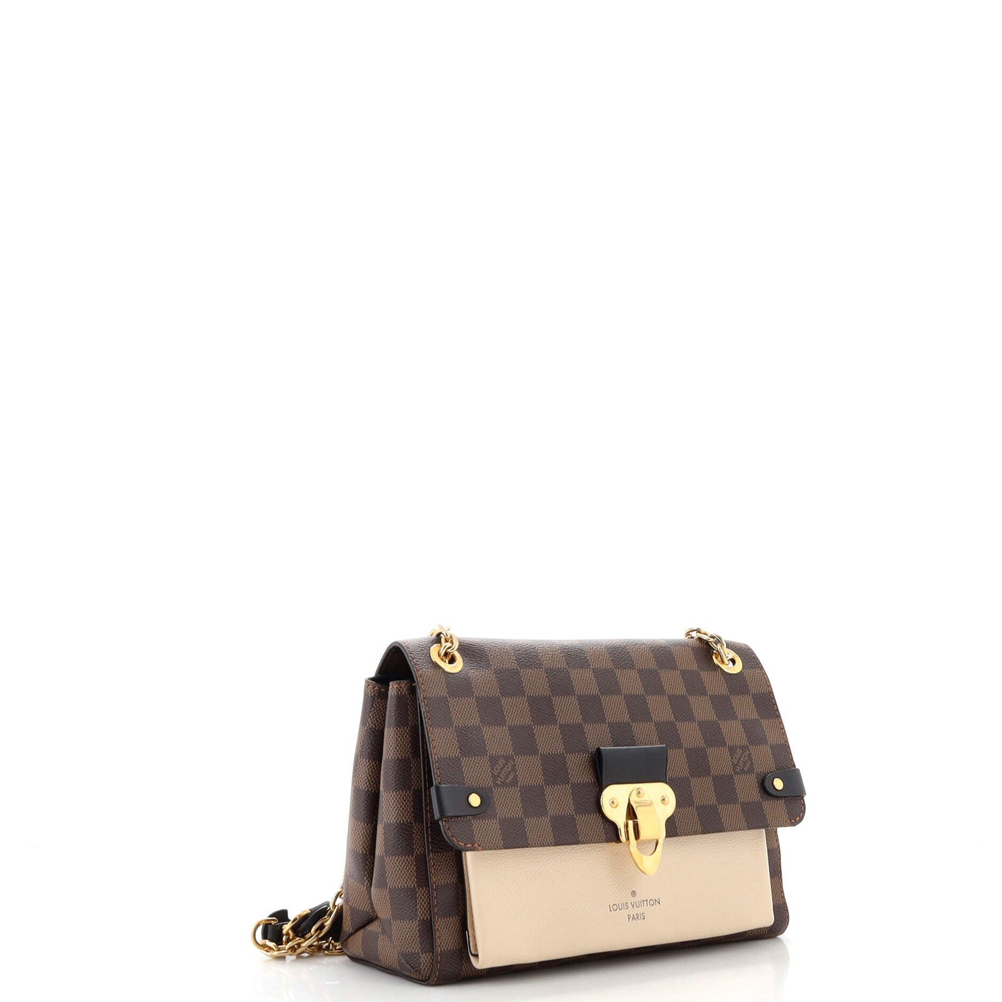 Louis Vuitton Vavin Handbag Damier with Leather PM