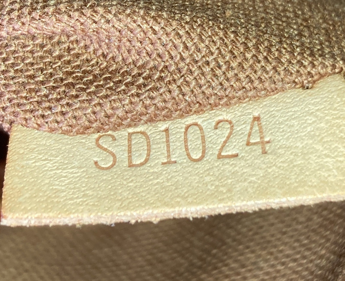 Louis Vuitton Vintage Alma Handbag Monogram Canvas PM