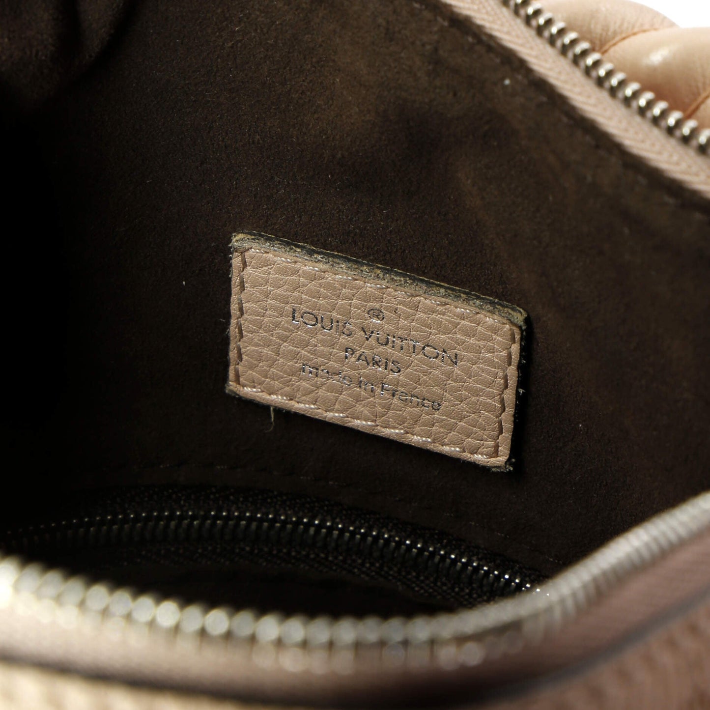 Louis Vuitton Babylone Handbag Mahina Leather BB