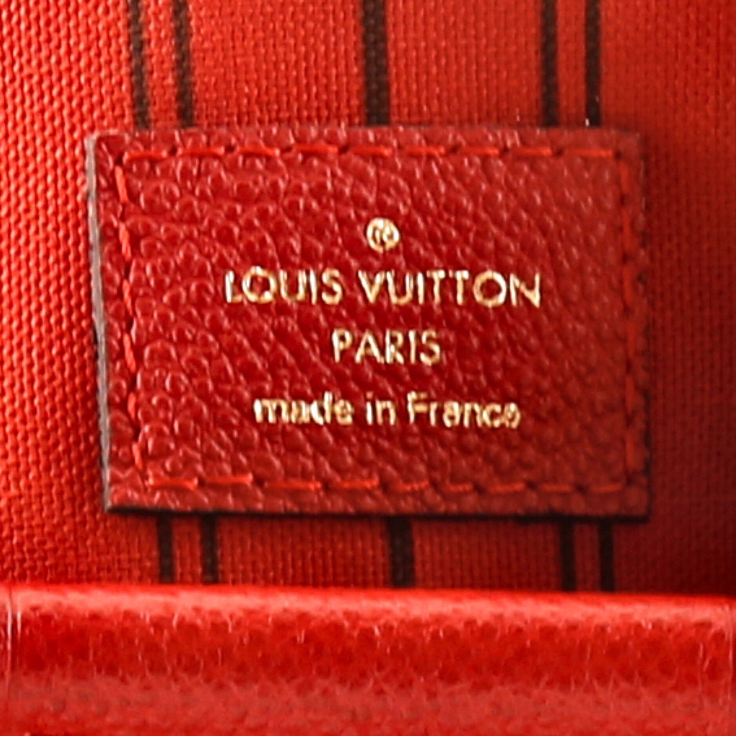 Louis Vuitton Mazarine Handbag Monogram Empreinte Leather PM