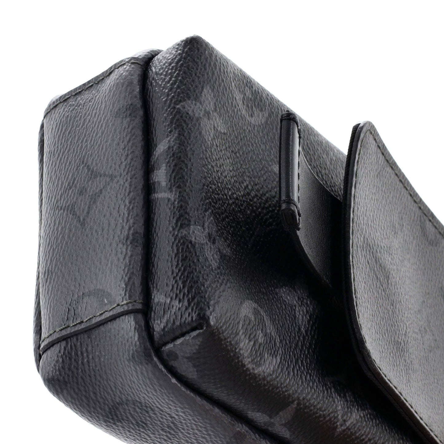 Louis Vuitton Double Phone Pouch NM Reverse Monogram Eclipse Canvas