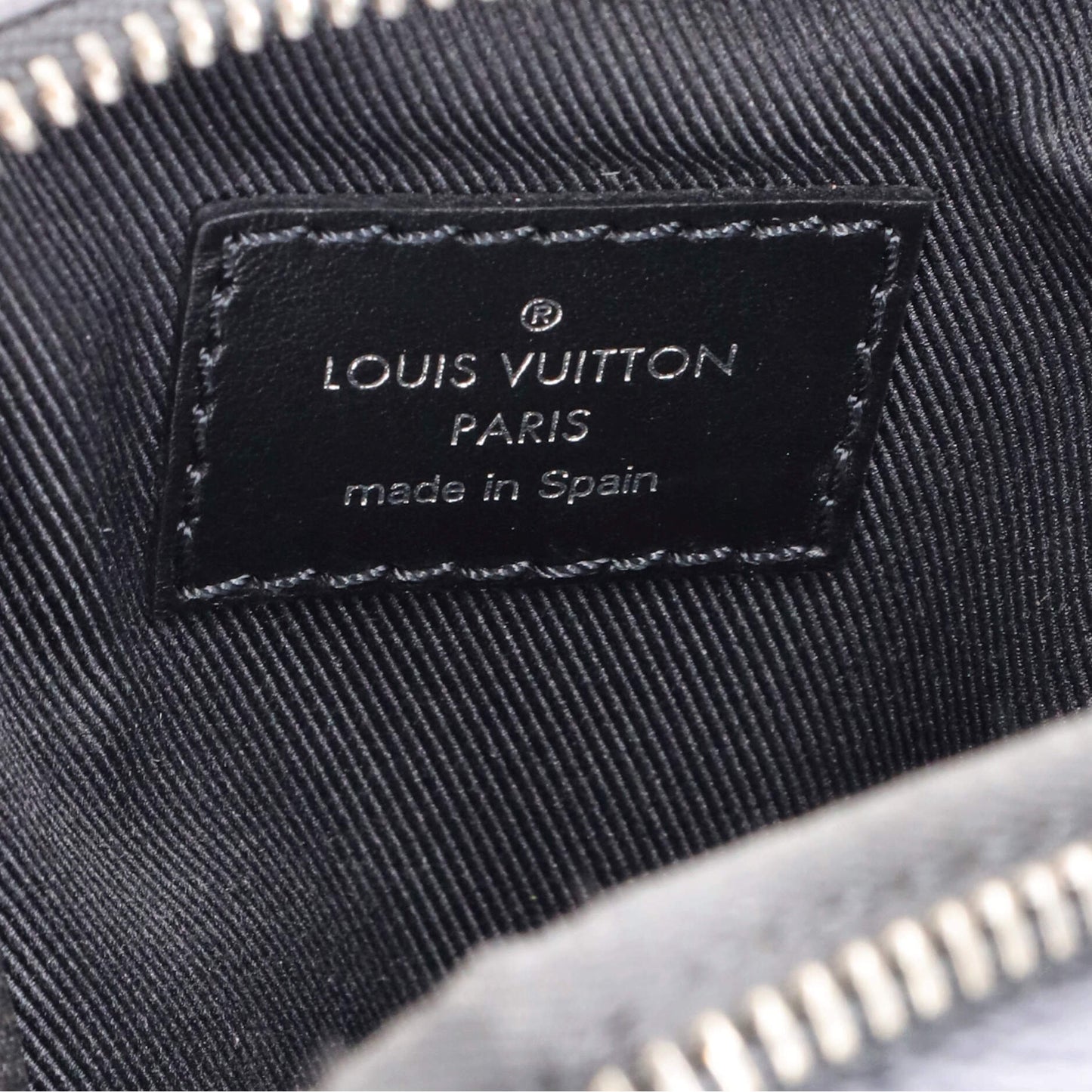 Louis Vuitton Double Phone Pouch NM Reverse Monogram Eclipse Canvas
