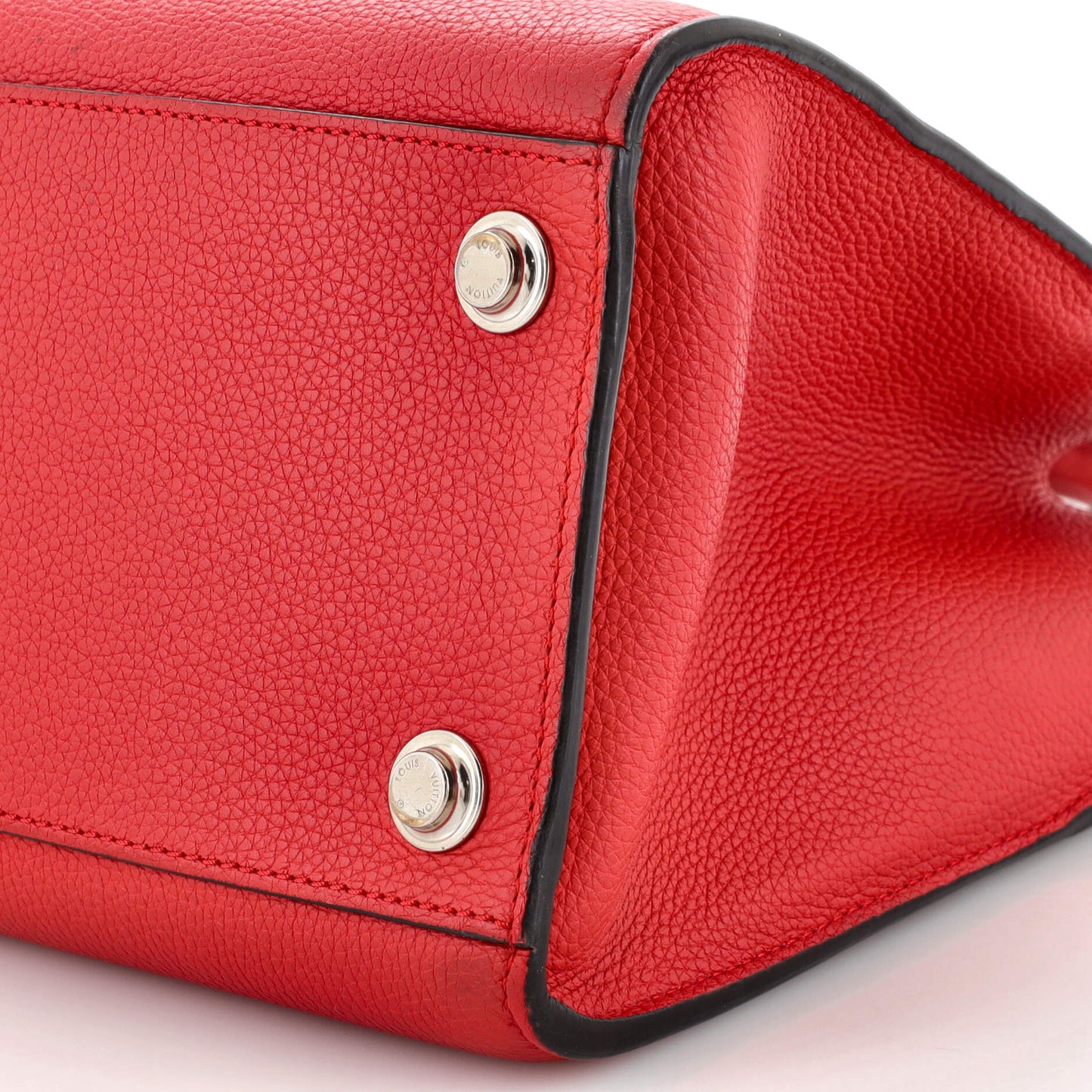 Louis Vuitton City Steamer Handbag Leather PM