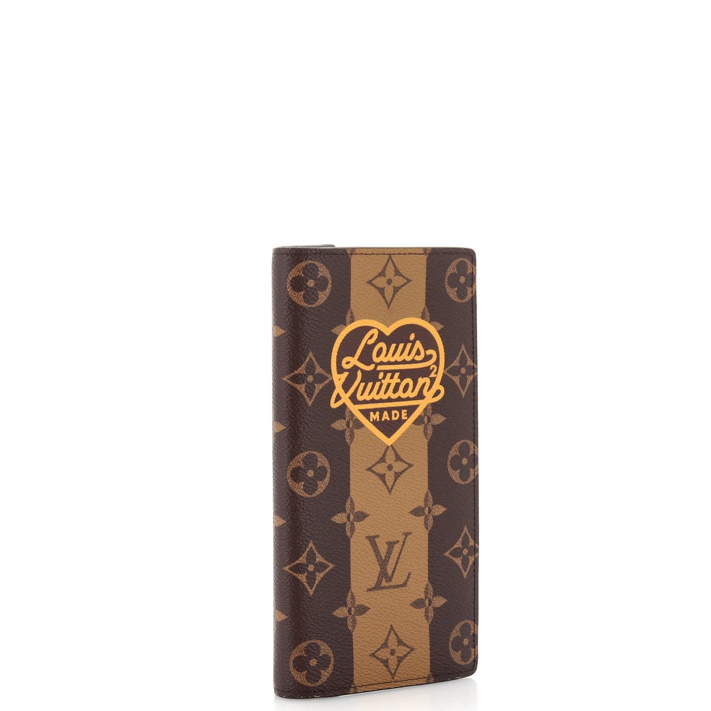 Louis Vuitton Brazza Wallet Limited Edition Stripes Monogram Canvas