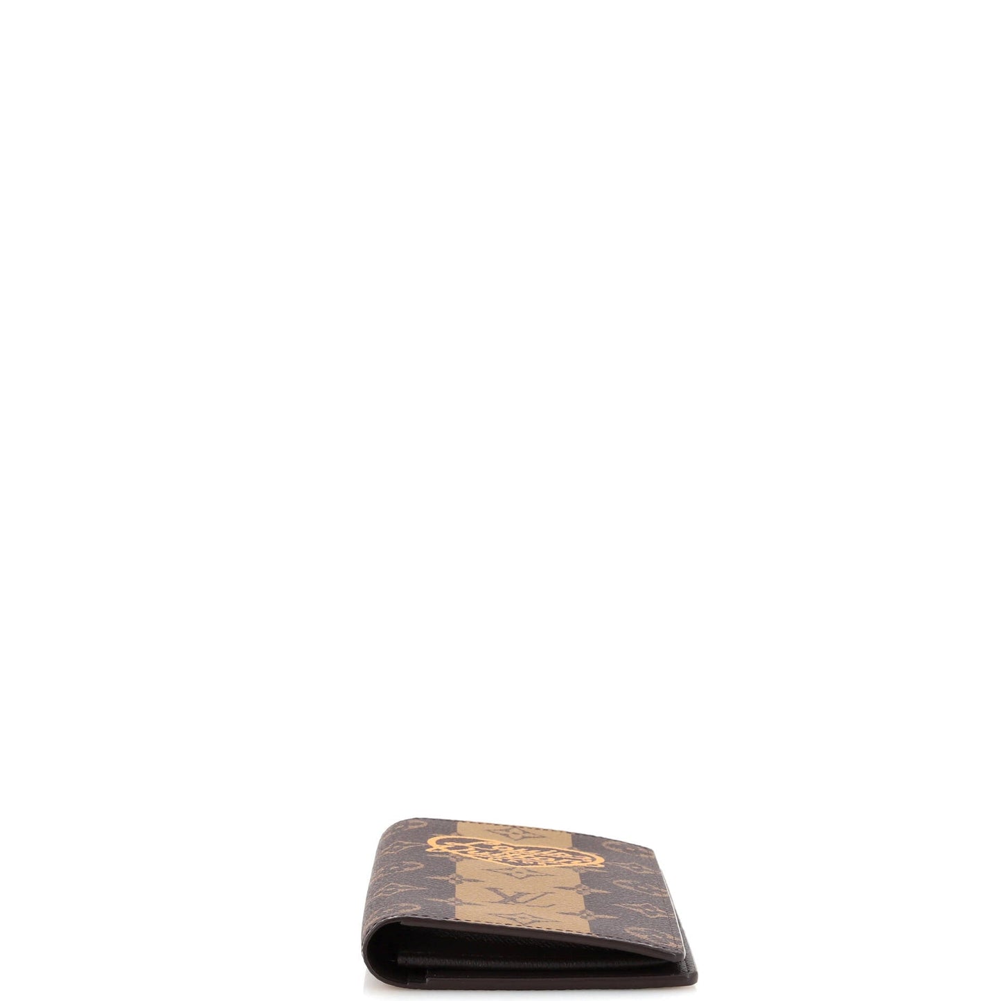 Louis Vuitton Brazza Wallet Limited Edition Stripes Monogram Canvas