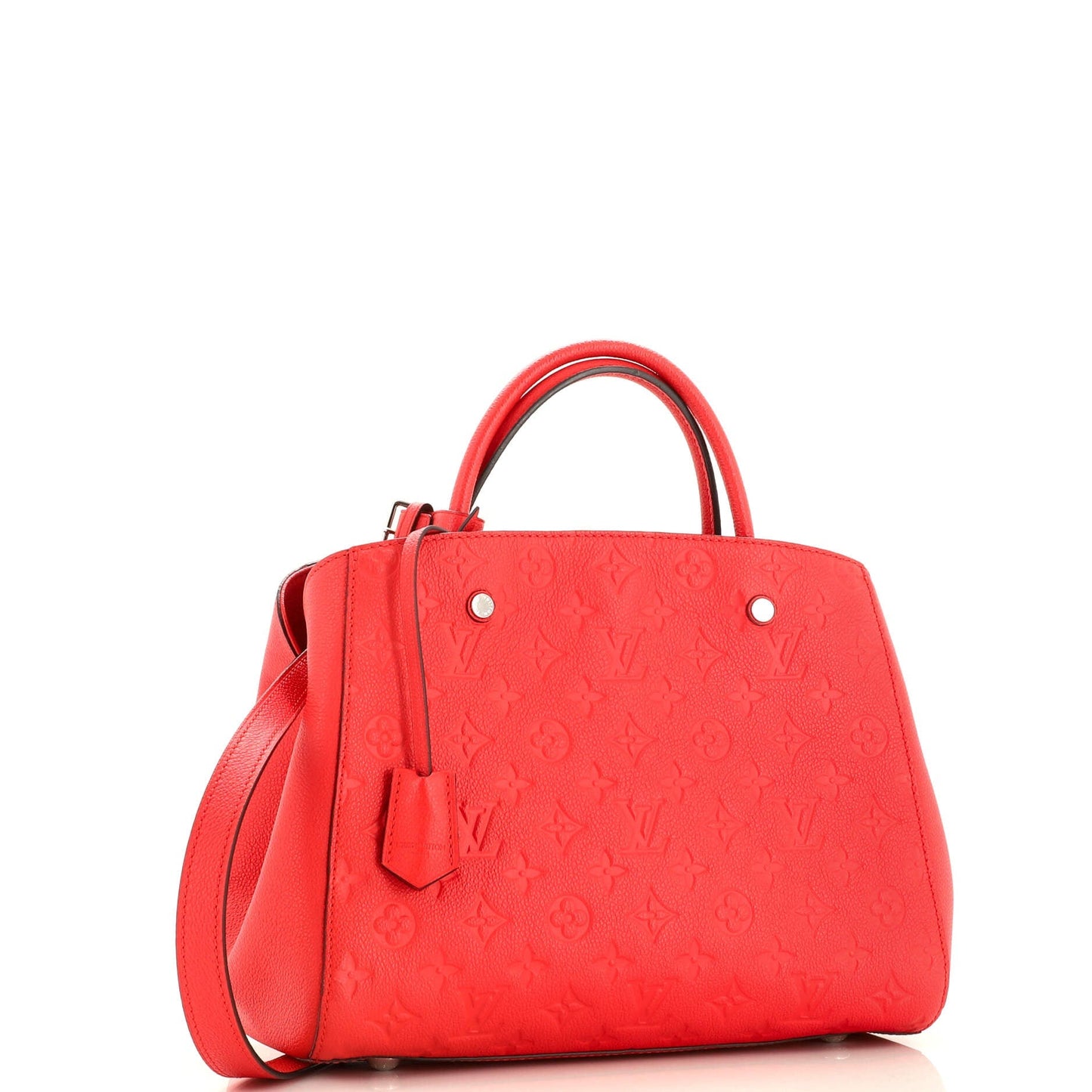 Louis Vuitton Montaigne Handbag Monogram Empreinte Leather MM