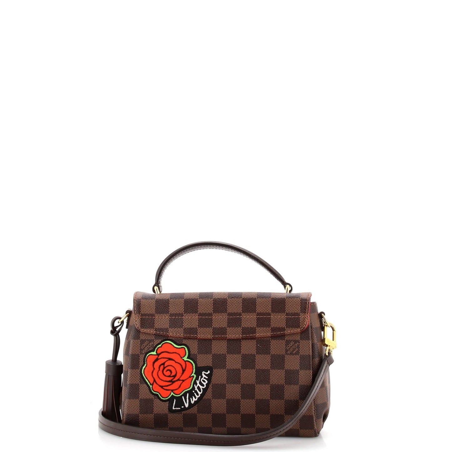 Louis Vuitton Croisette Handbag Limited Edition Patches Damier