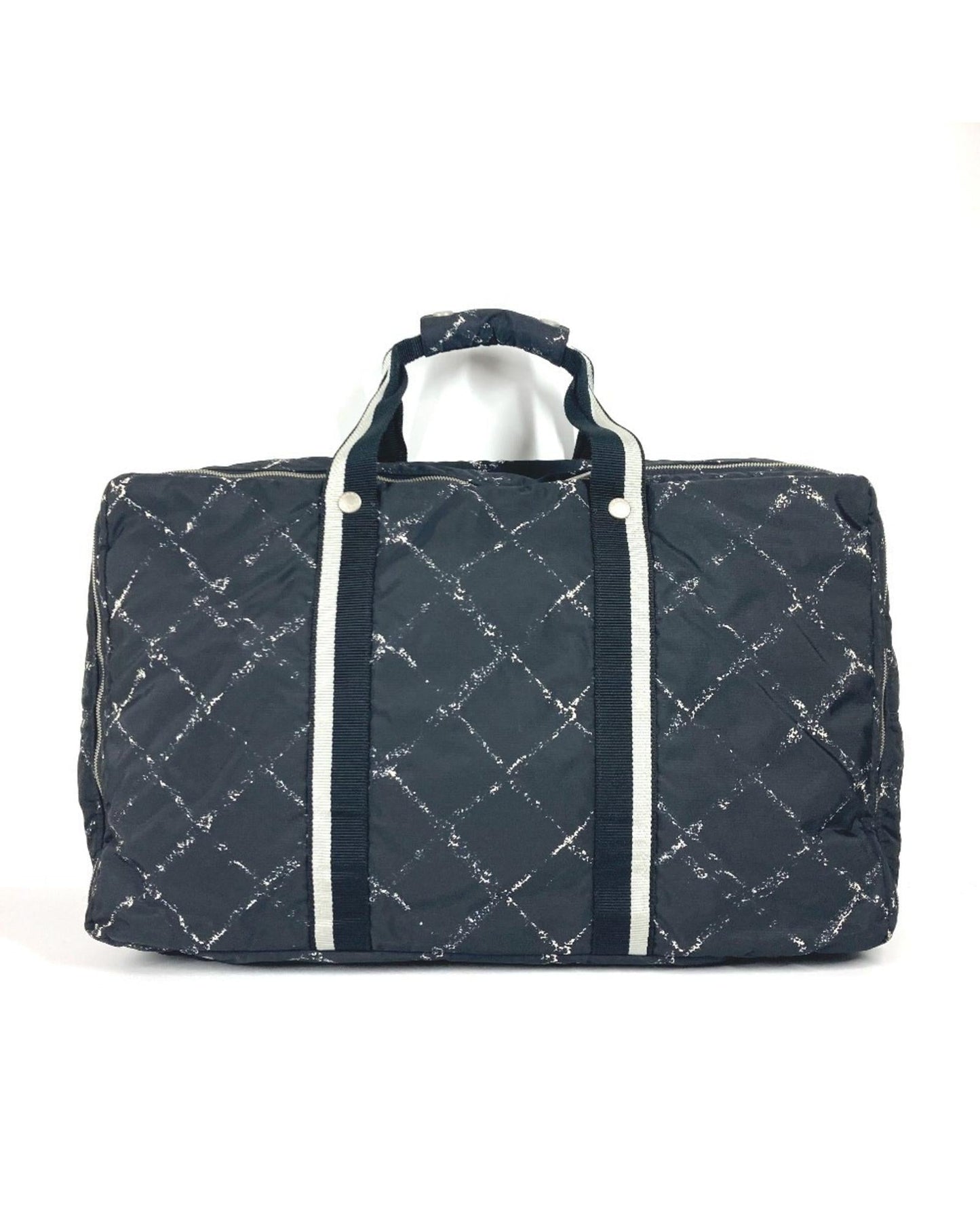 Chanel Quilted Nylon Travel Bag