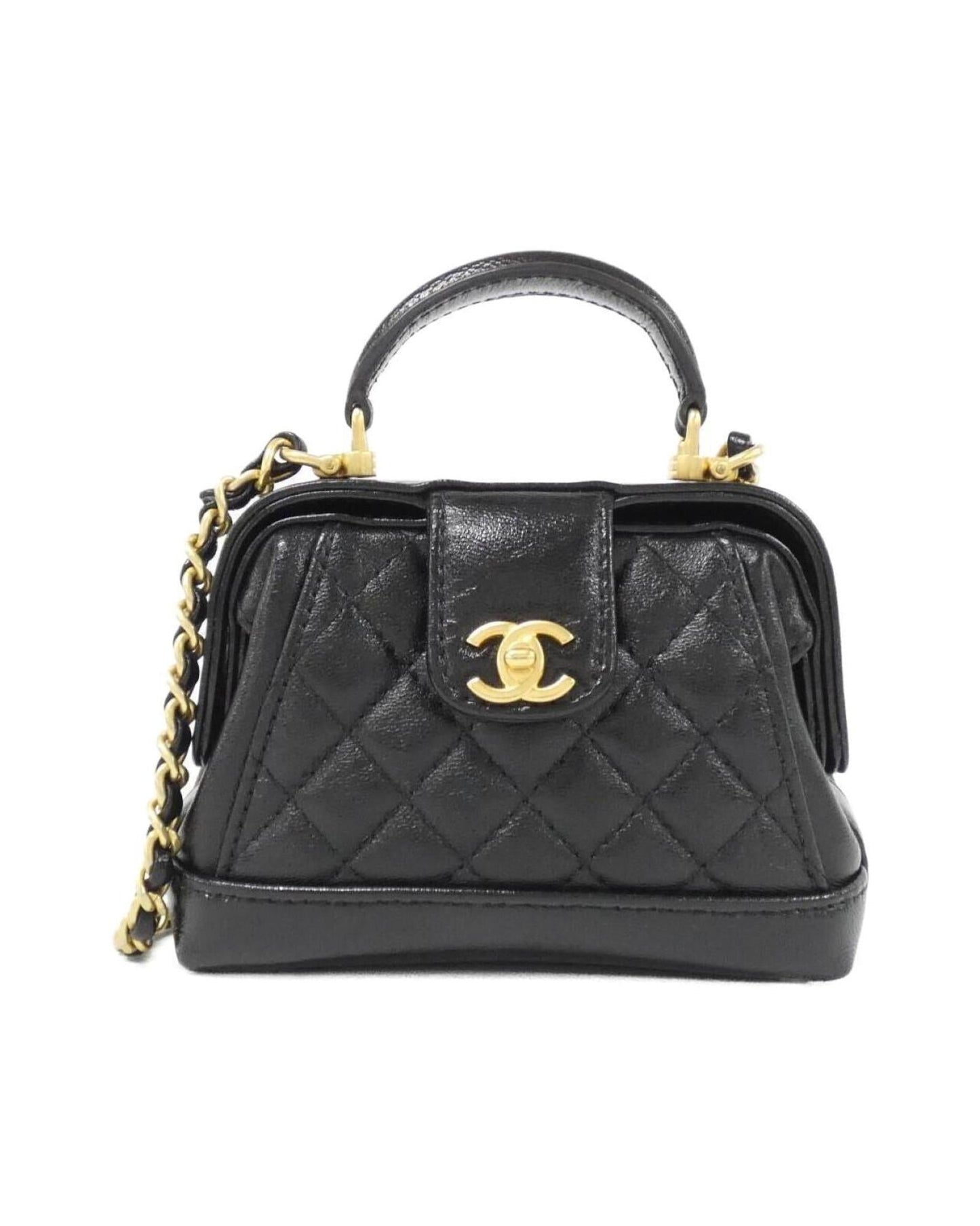 Chanel Chanel Doctor Bag Quilted Lambskin