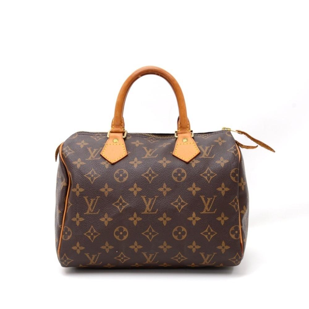 Louis Vuitto Speedy 25 Monogram Canvas Handbag