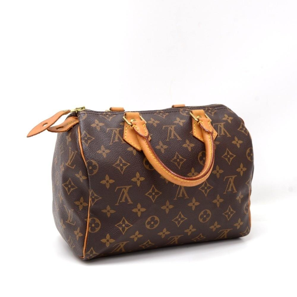 Louis Vuitto Speedy 25 Monogram Canvas Handbag