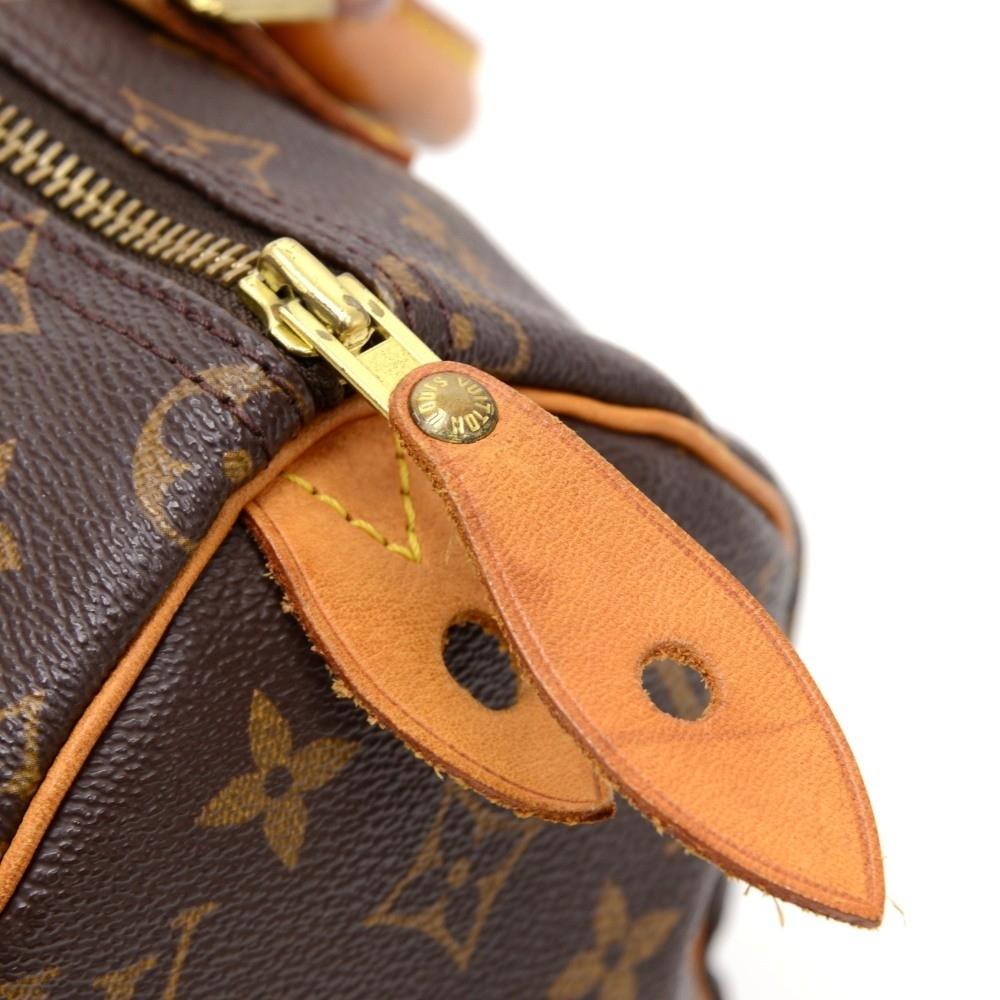 Louis Vuitto Speedy 25 Monogram Canvas Handbag