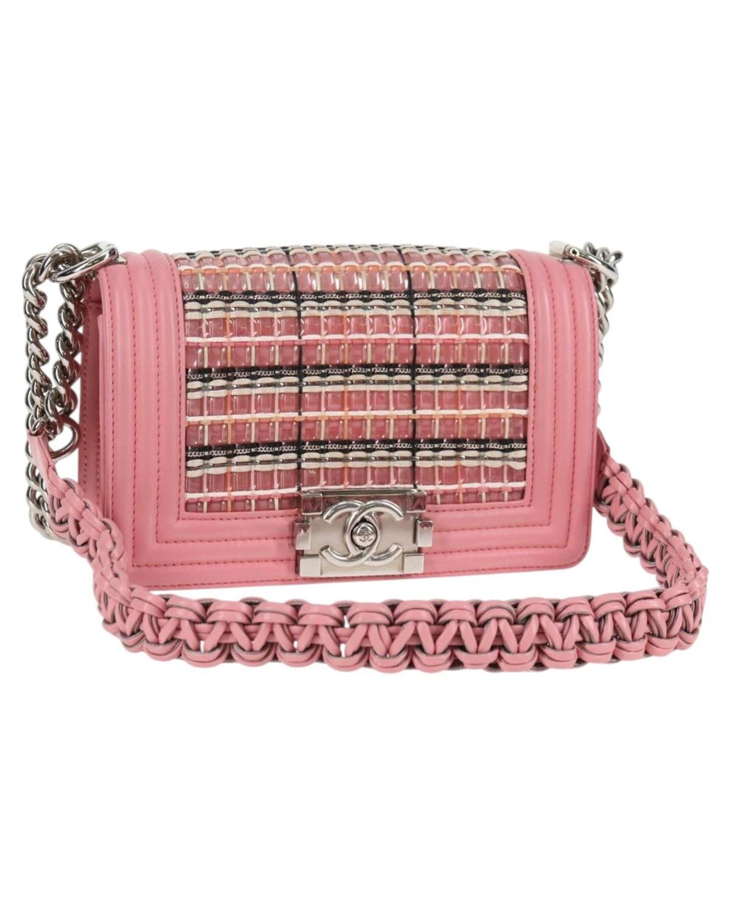 Chanel Quilted Leather Shoulder Bag with Dust Bag