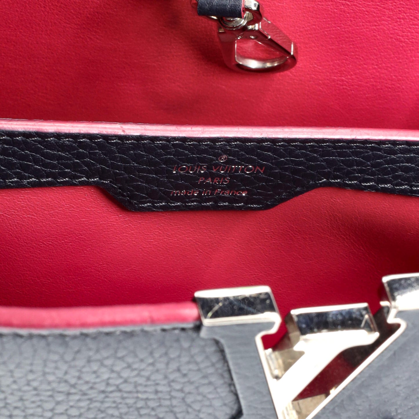 Louis Vuitton Capucines Bag Leather PM