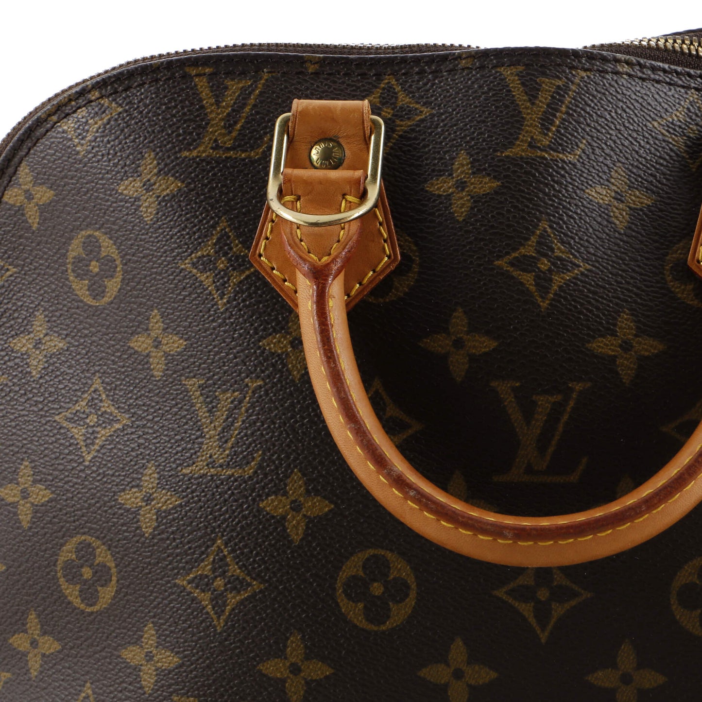Louis Vuitton Vintage Alma Handbag Monogram Canvas PM