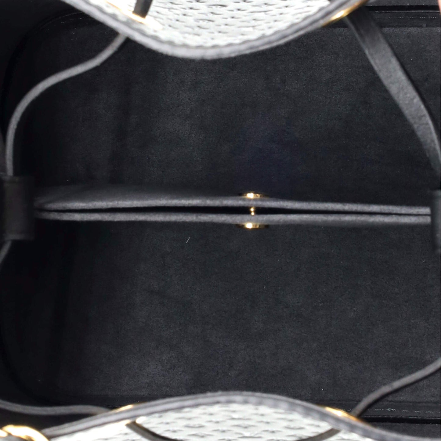 Louis Vuitton NeoNoe Handbag Nano Monogram Leather BB