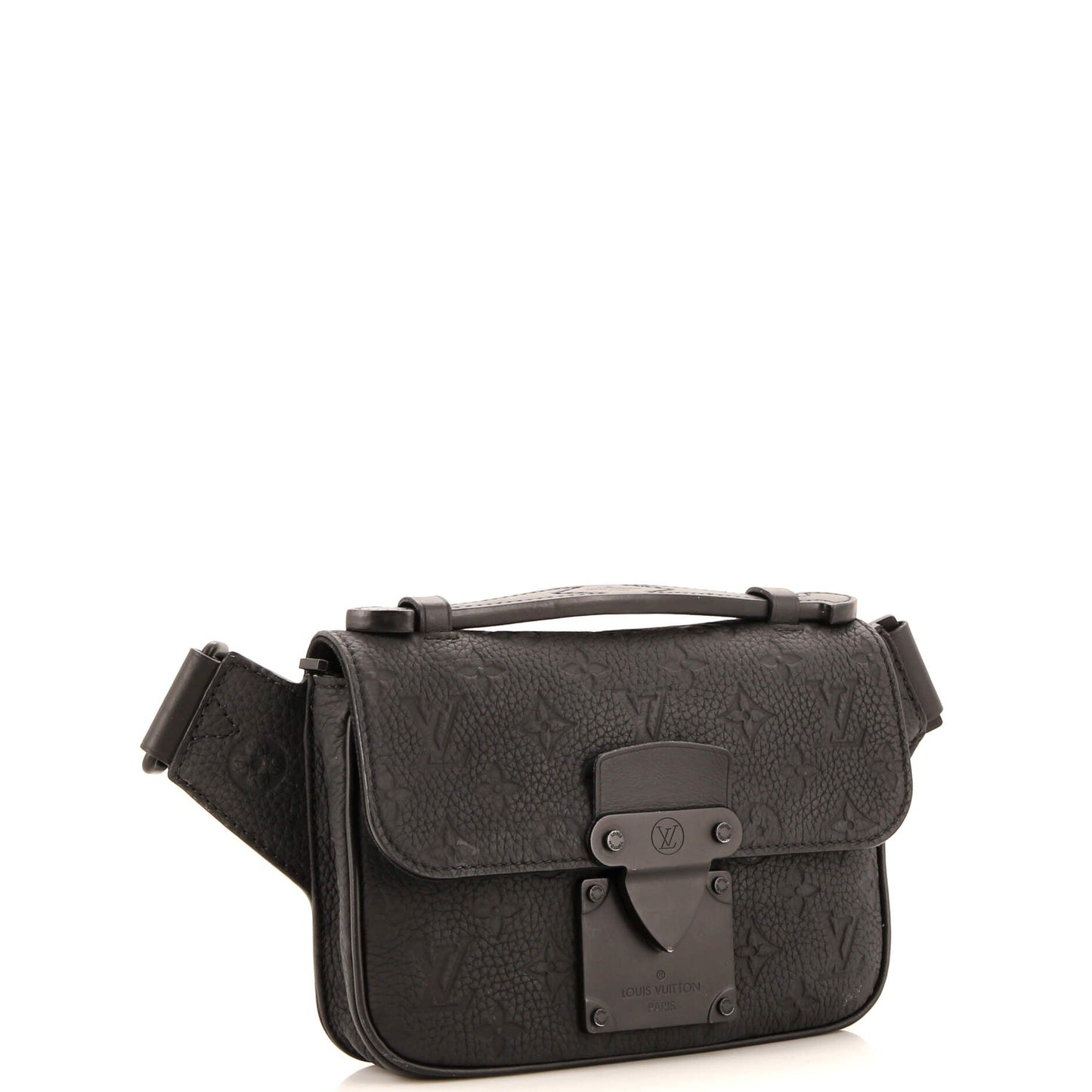 Louis Vuitton S Lock Sling Bag Monogram Taurillon Leather