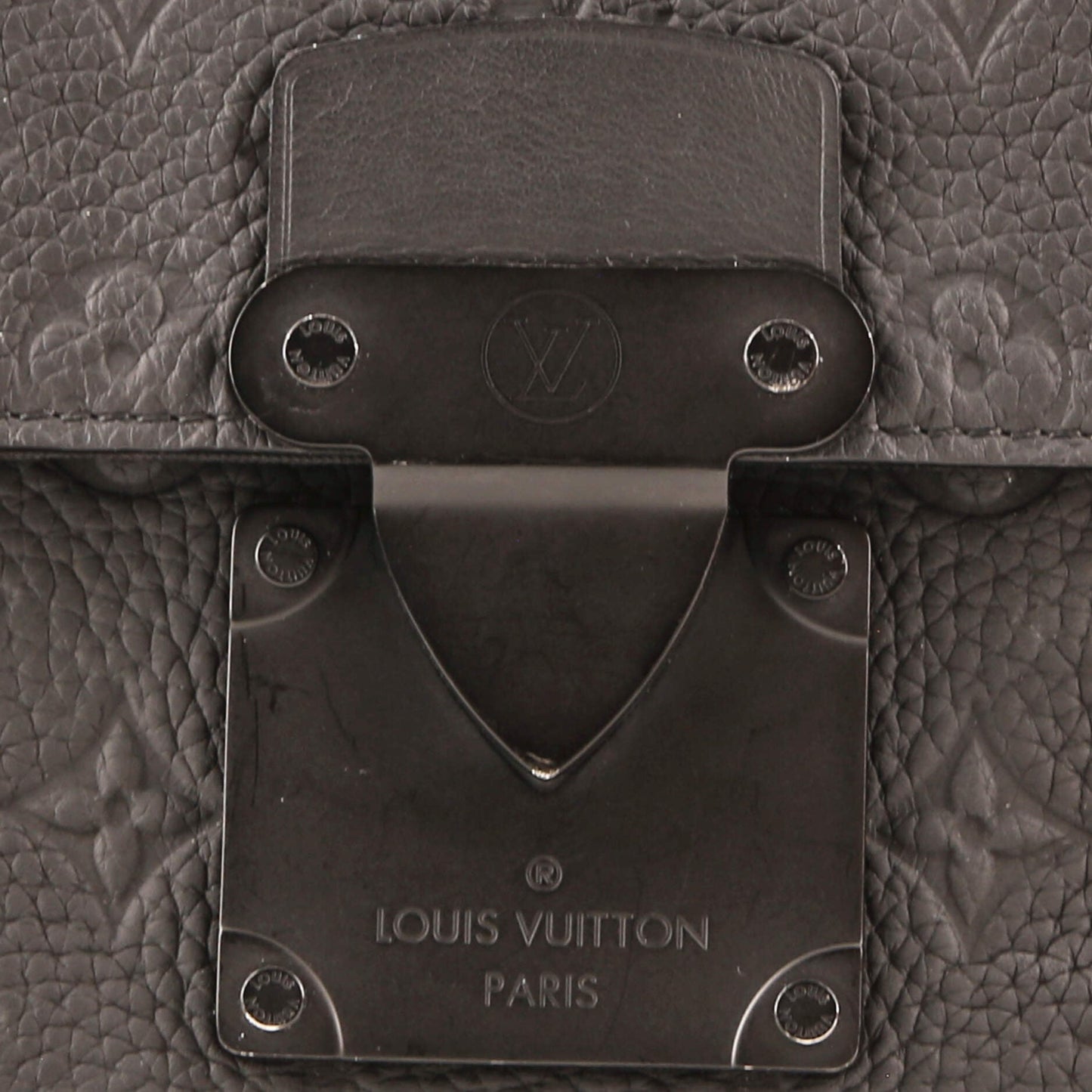 Louis Vuitton S Lock Sling Bag Monogram Taurillon Leather
