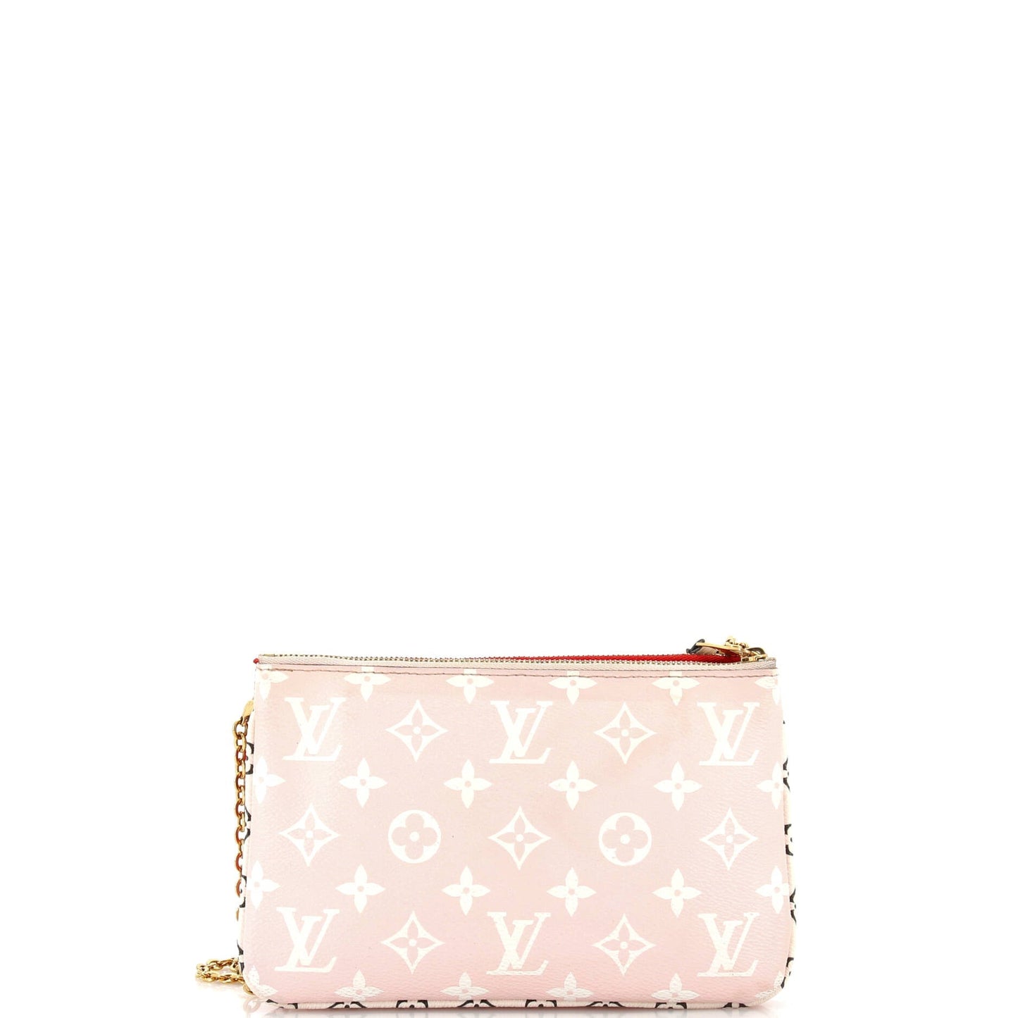 Louis Vuitton Double Zip Pochette Limited Edition Colored Monogram Giant