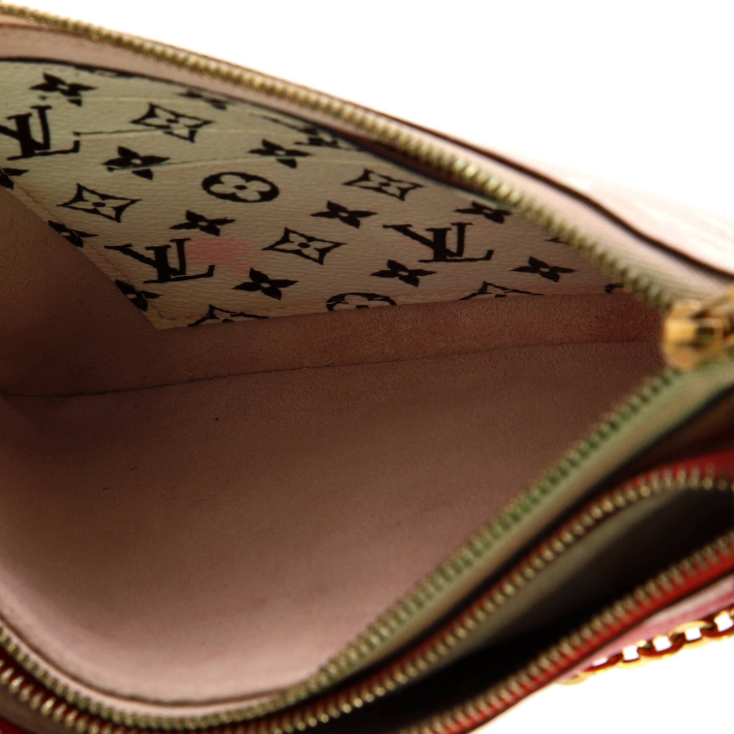 Louis Vuitton Double Zip Pochette Limited Edition Colored Monogram Giant
