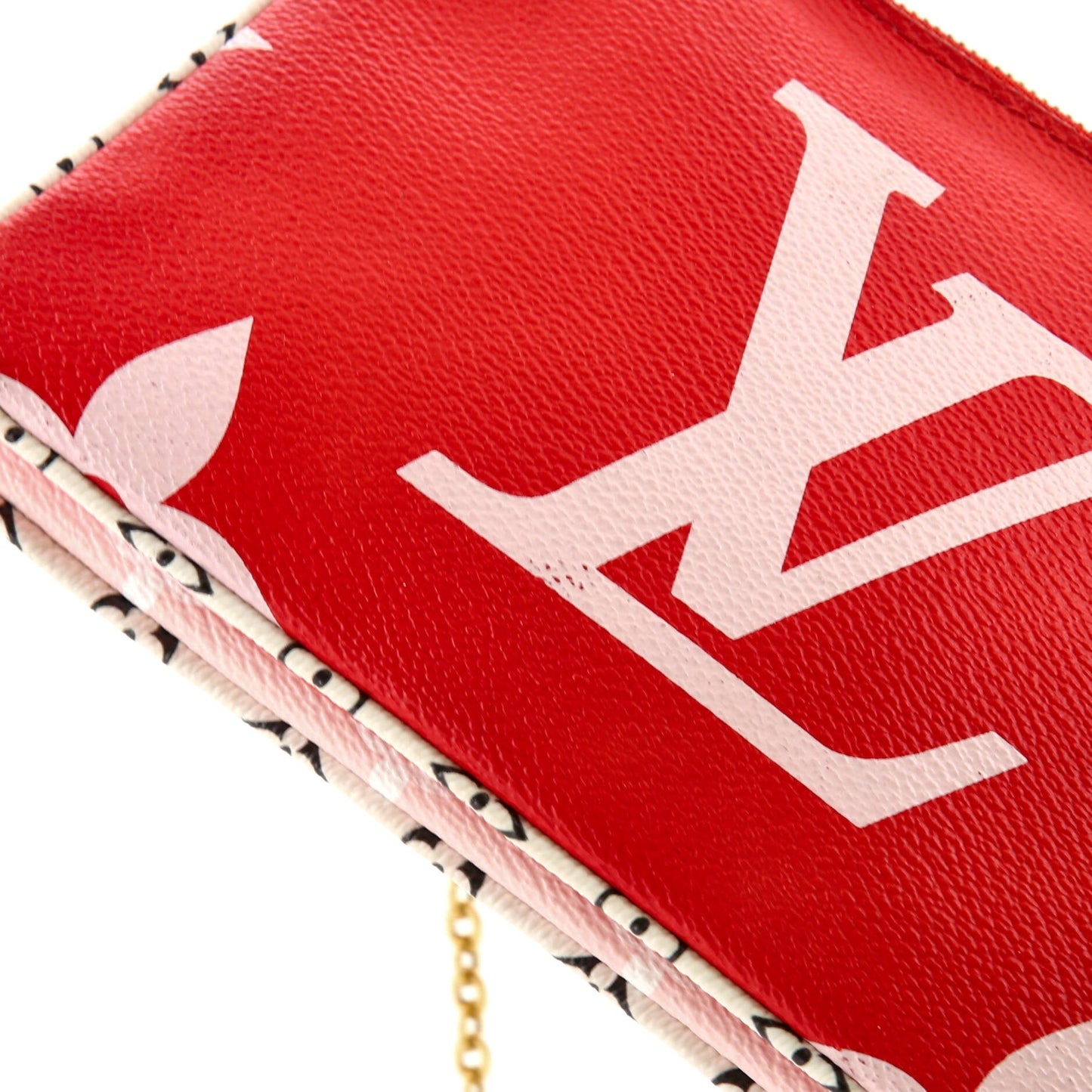 Louis Vuitton Double Zip Pochette Limited Edition Colored Monogram Giant
