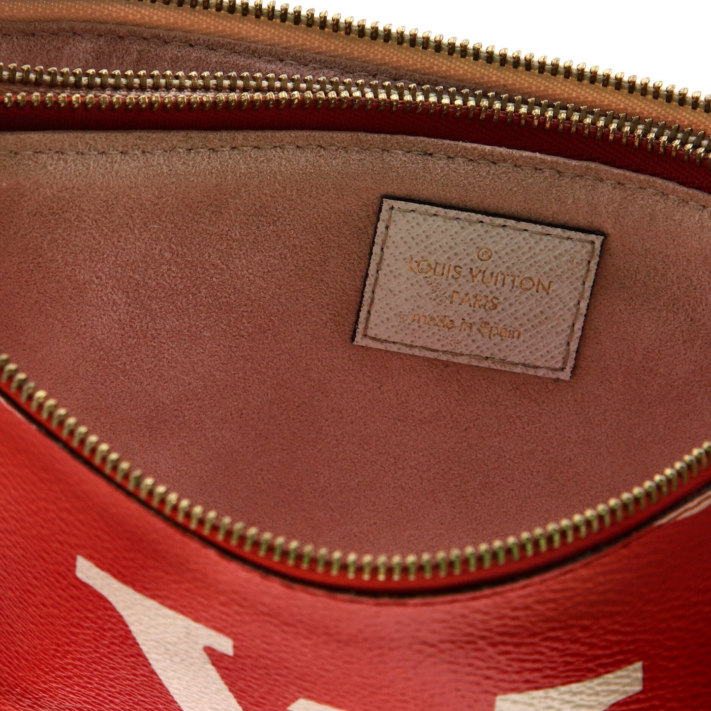 Louis Vuitton Double Zip Pochette Limited Edition Colored Monogram Giant