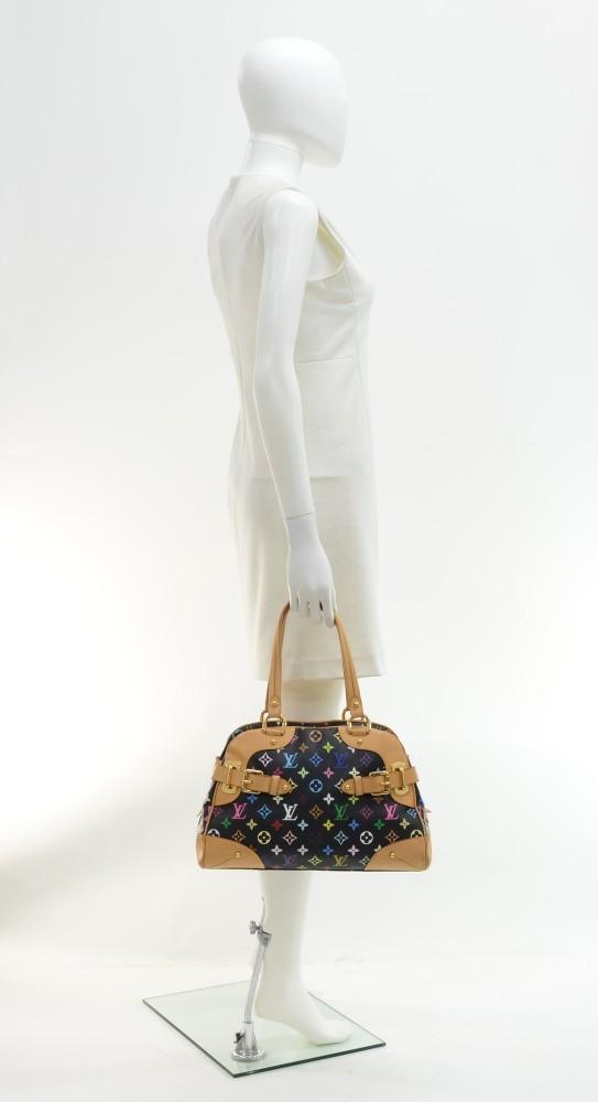 Louis Vuitto Claudia Multicolore Monogram Canvas Handbag