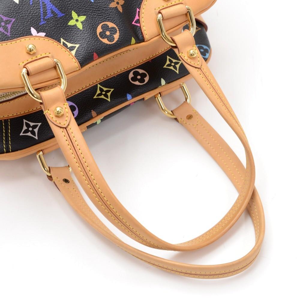 Louis Vuitto Claudia Multicolore Monogram Canvas Handbag