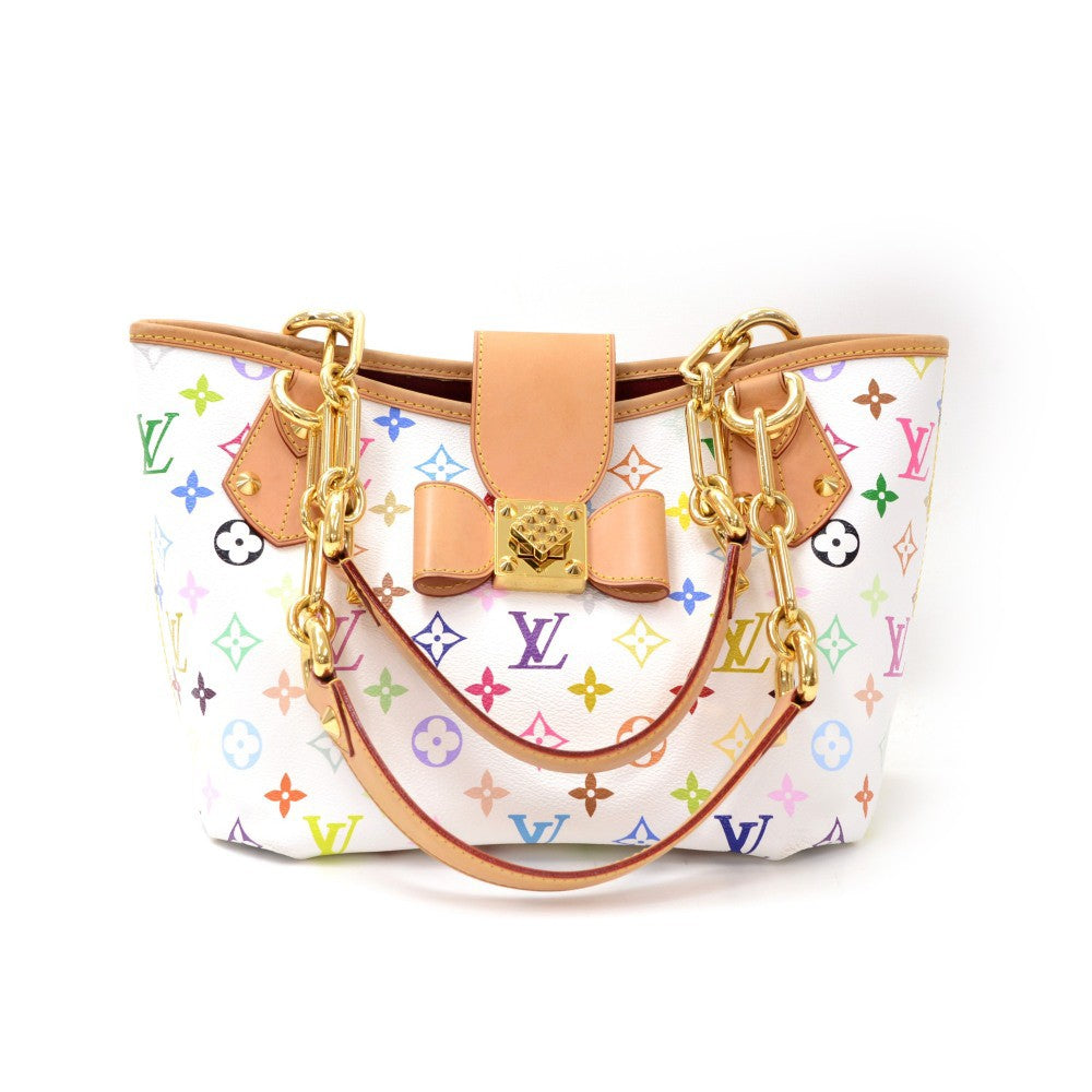 Louis Vuitto Annie MM Multicolore Monogram Canvas Handbag