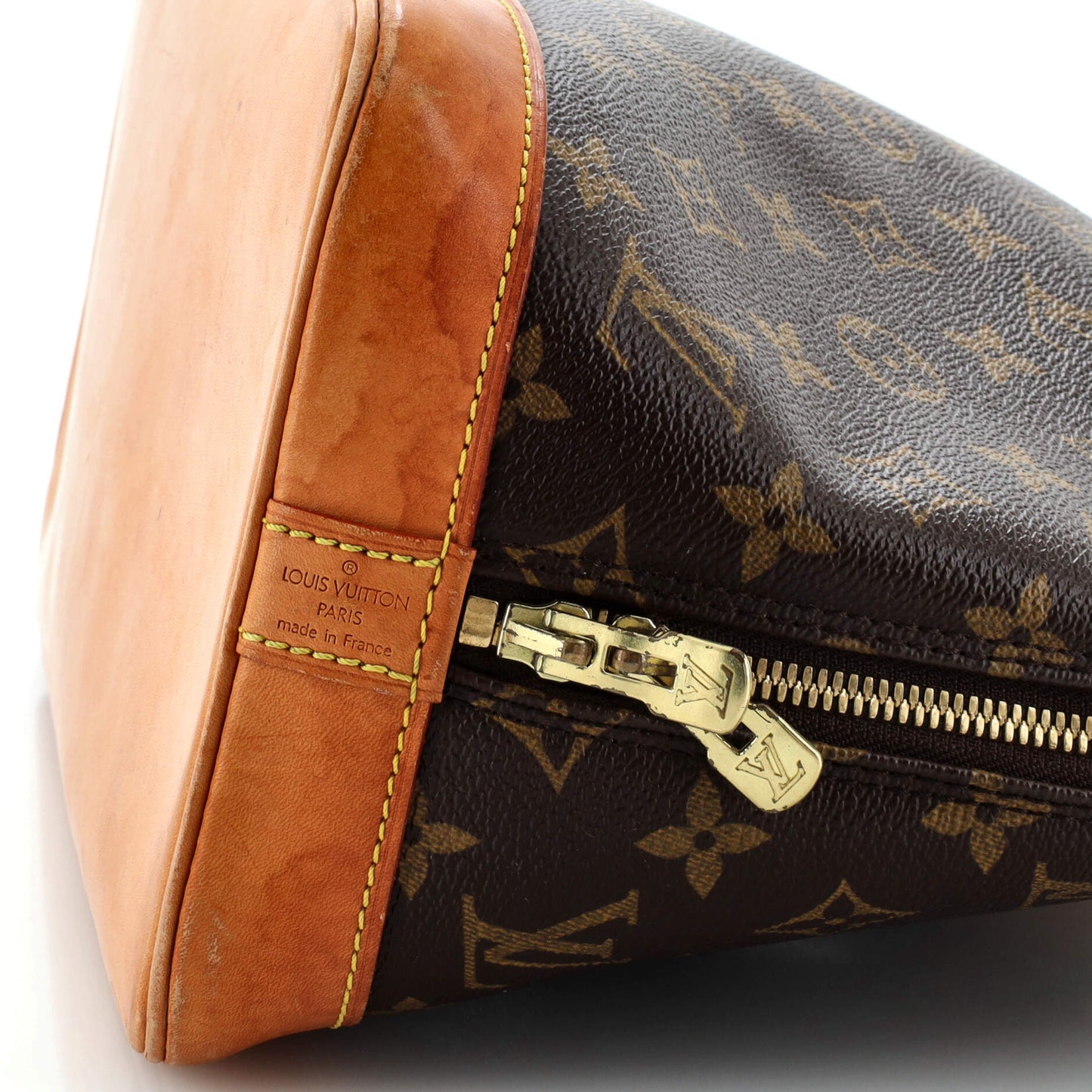 Louis Vuitton Vintage Alma Handbag Monogram Canvas PM