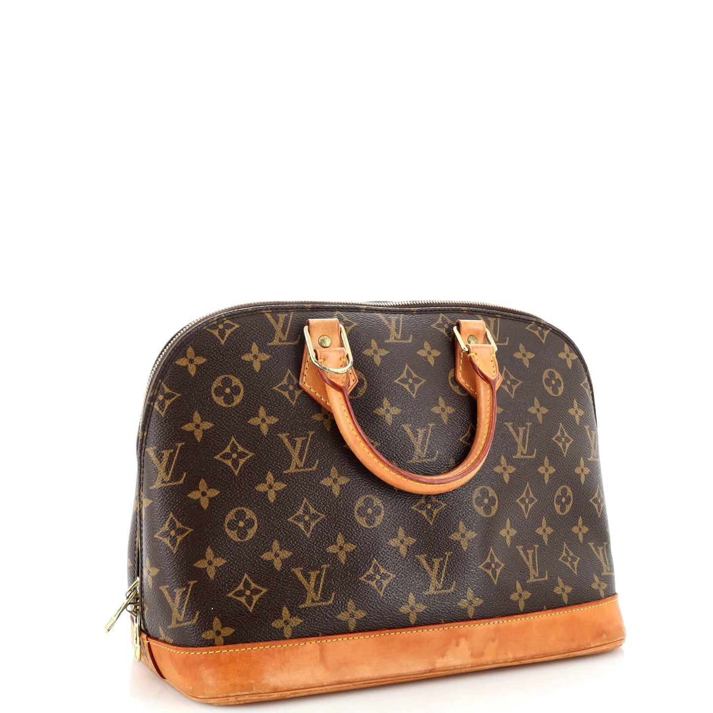 Louis Vuitton Vintage Alma Handbag Monogram Canvas PM