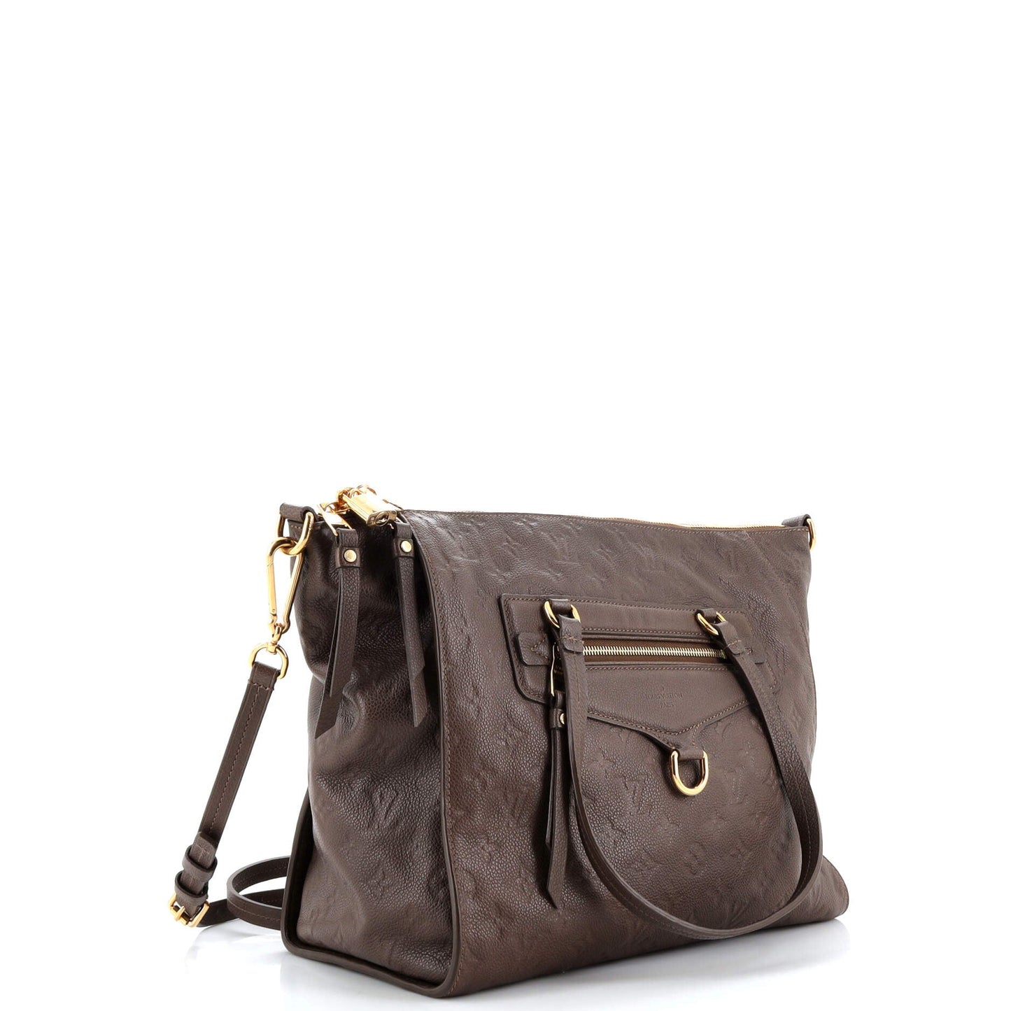 Louis Vuitton Lumineuse Handbag Monogram Empreinte Leather PM