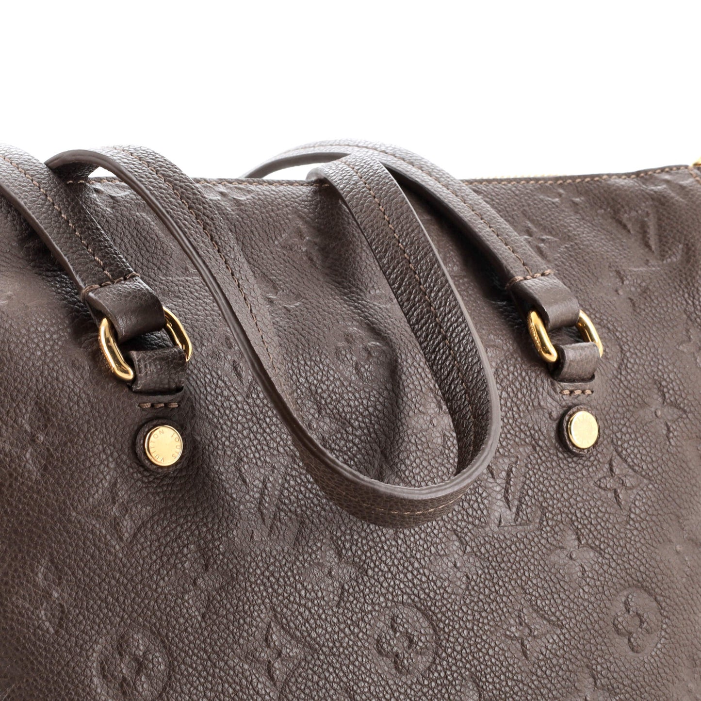 Louis Vuitton Lumineuse Handbag Monogram Empreinte Leather PM