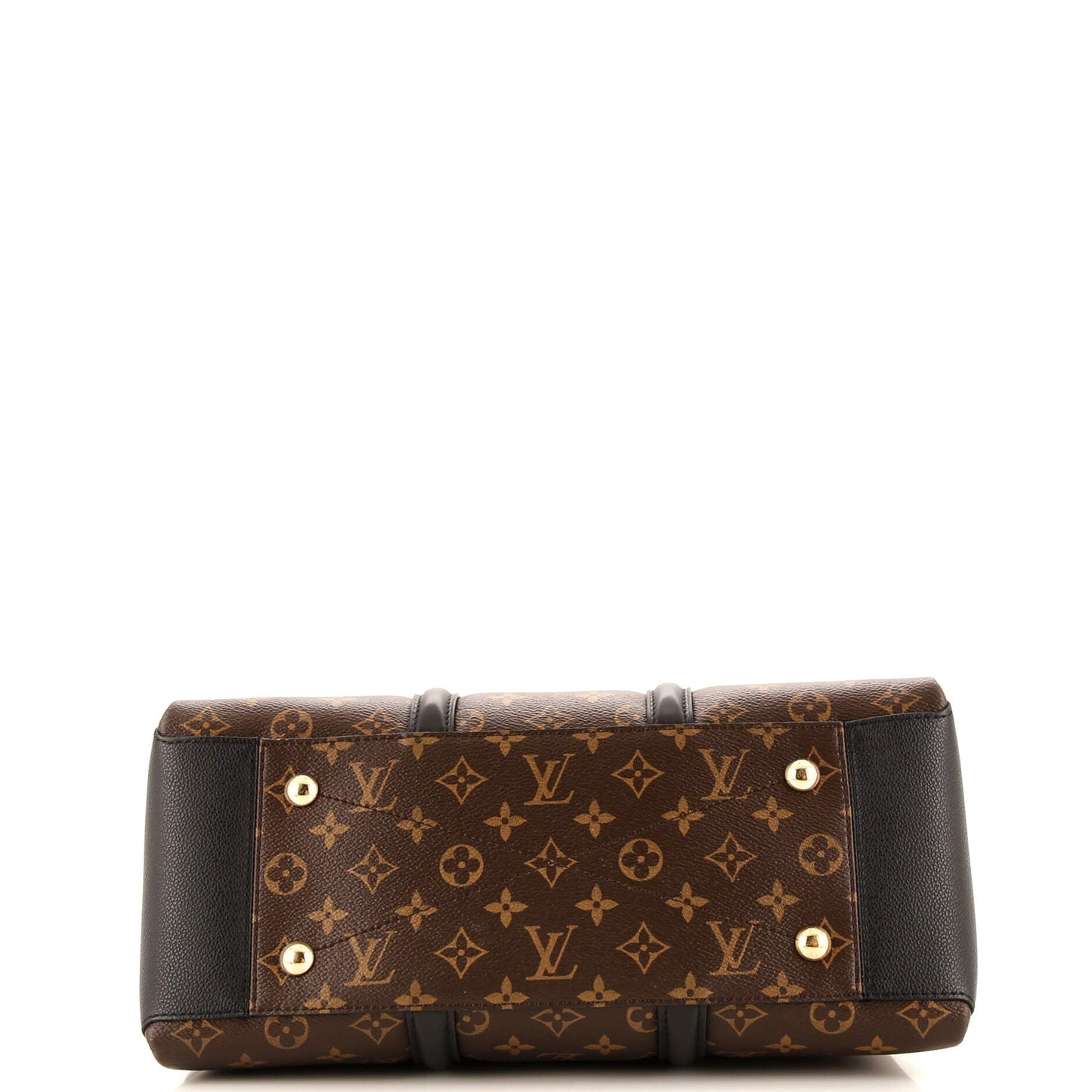 Louis Vuitton Soufflot Tote Monogram Canvas with Leather MM