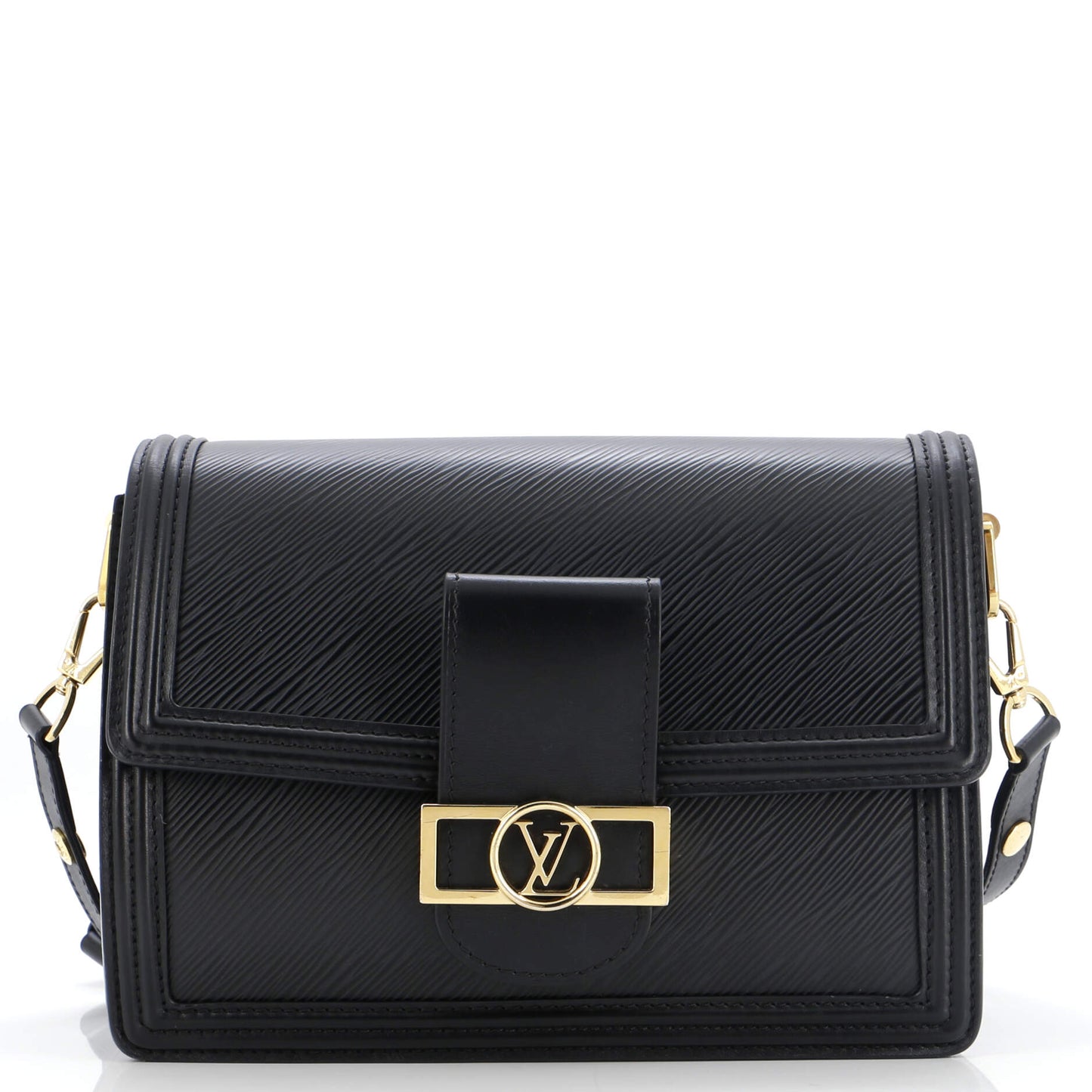 Louis Vuitton Dauphine Shoulder Bag Epi Leather MM