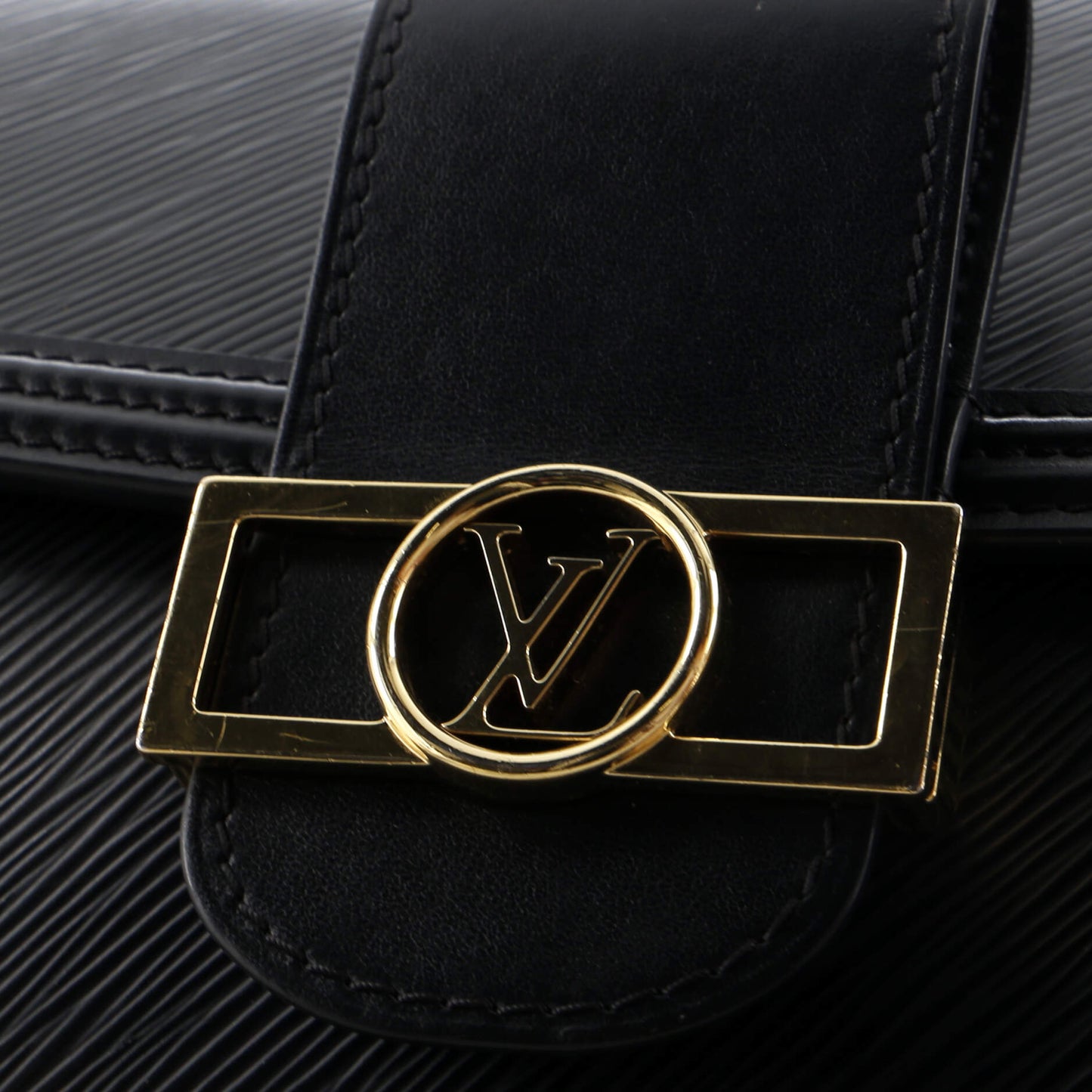 Louis Vuitton Dauphine Shoulder Bag Epi Leather MM