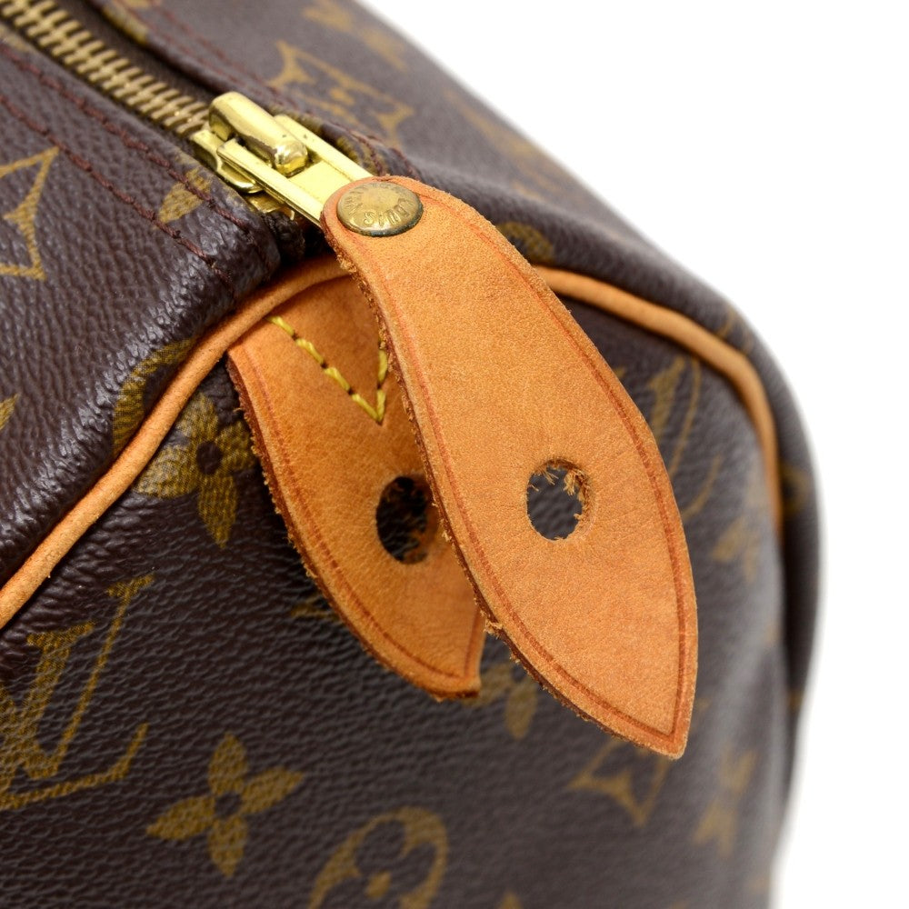 Louis Vuitto Speedy 30 Monogram Canvas Handbag
