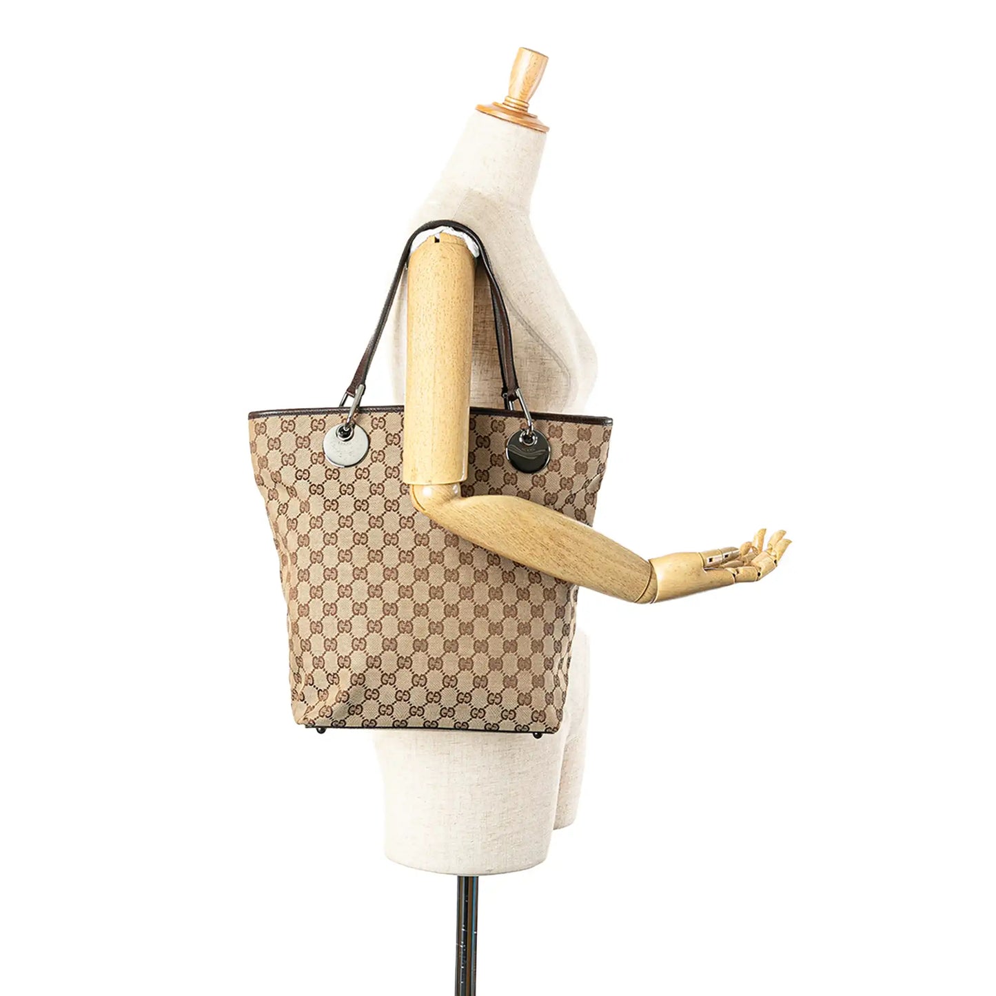 GLM-- Eclipse Tote Bag Brown GG Canvas