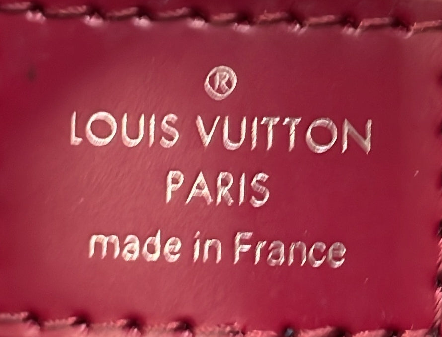 Louis Vuitton Cluny Top Handle Bag Epi Leather Mini