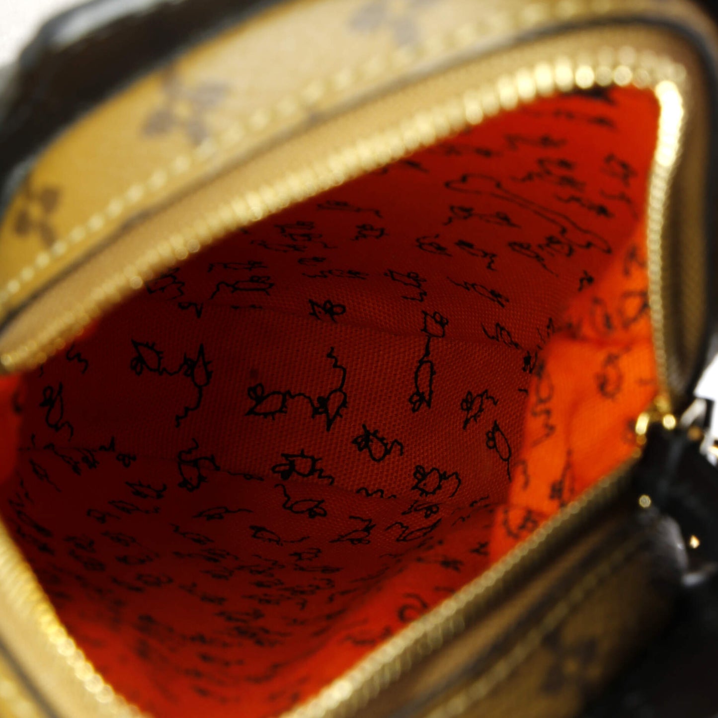 Louis Vuitton Grace Coddington Dog Face Bag Epi Leather and Reverse Monogram Canvas Mini