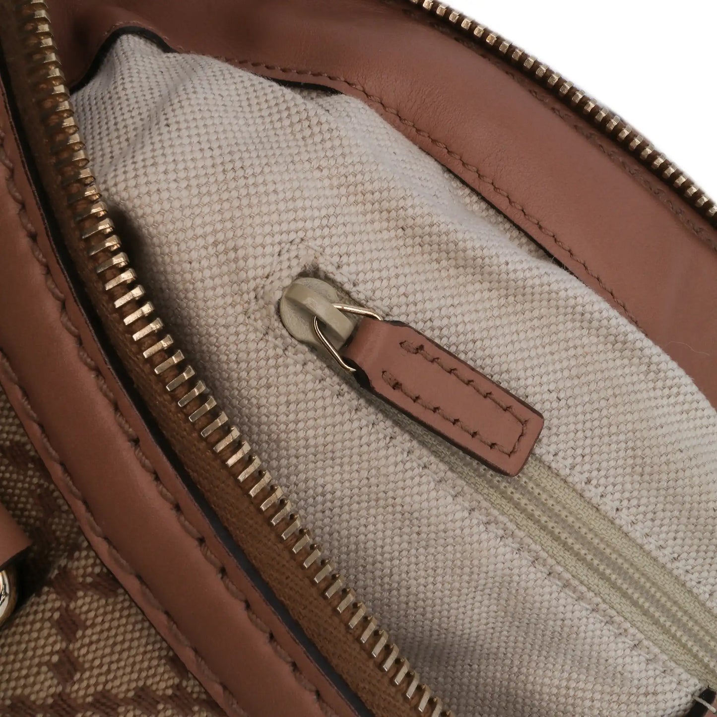 GLM-- Sukey Handbag Brown Diamante Canvas