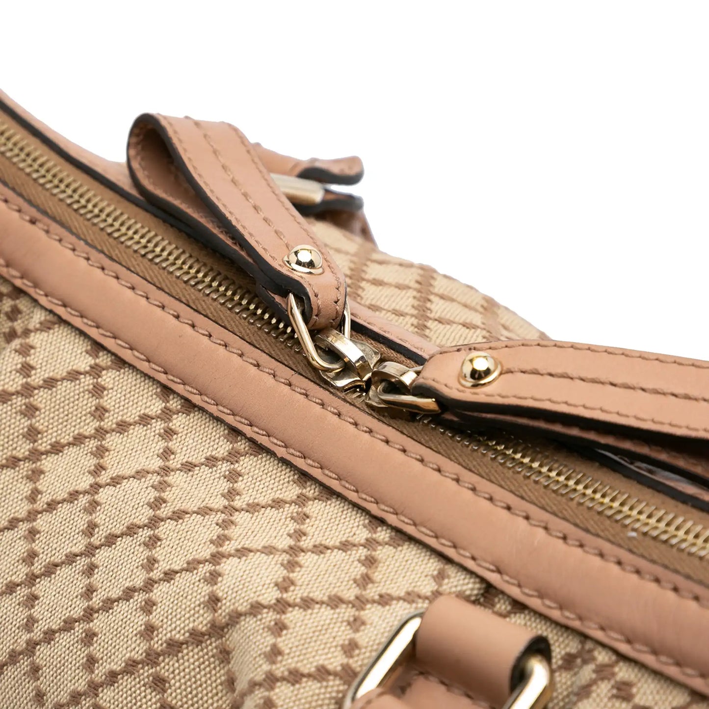 GLM-- Sukey Handbag Brown Diamante Canvas